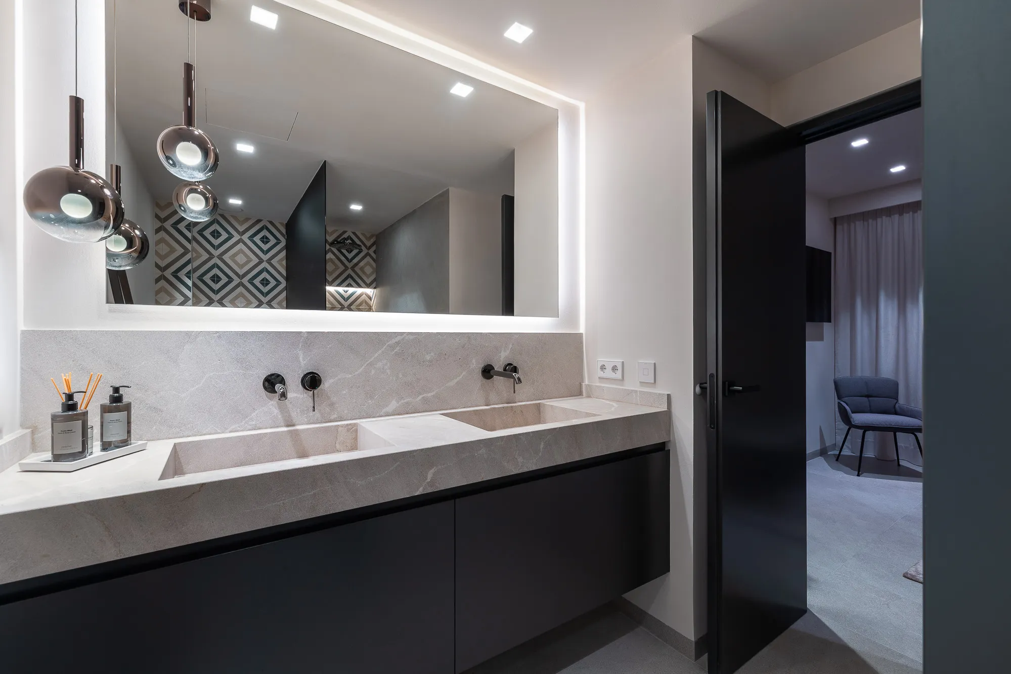 Duplex penthouse met twee privéterrassen en parkeergarage-13