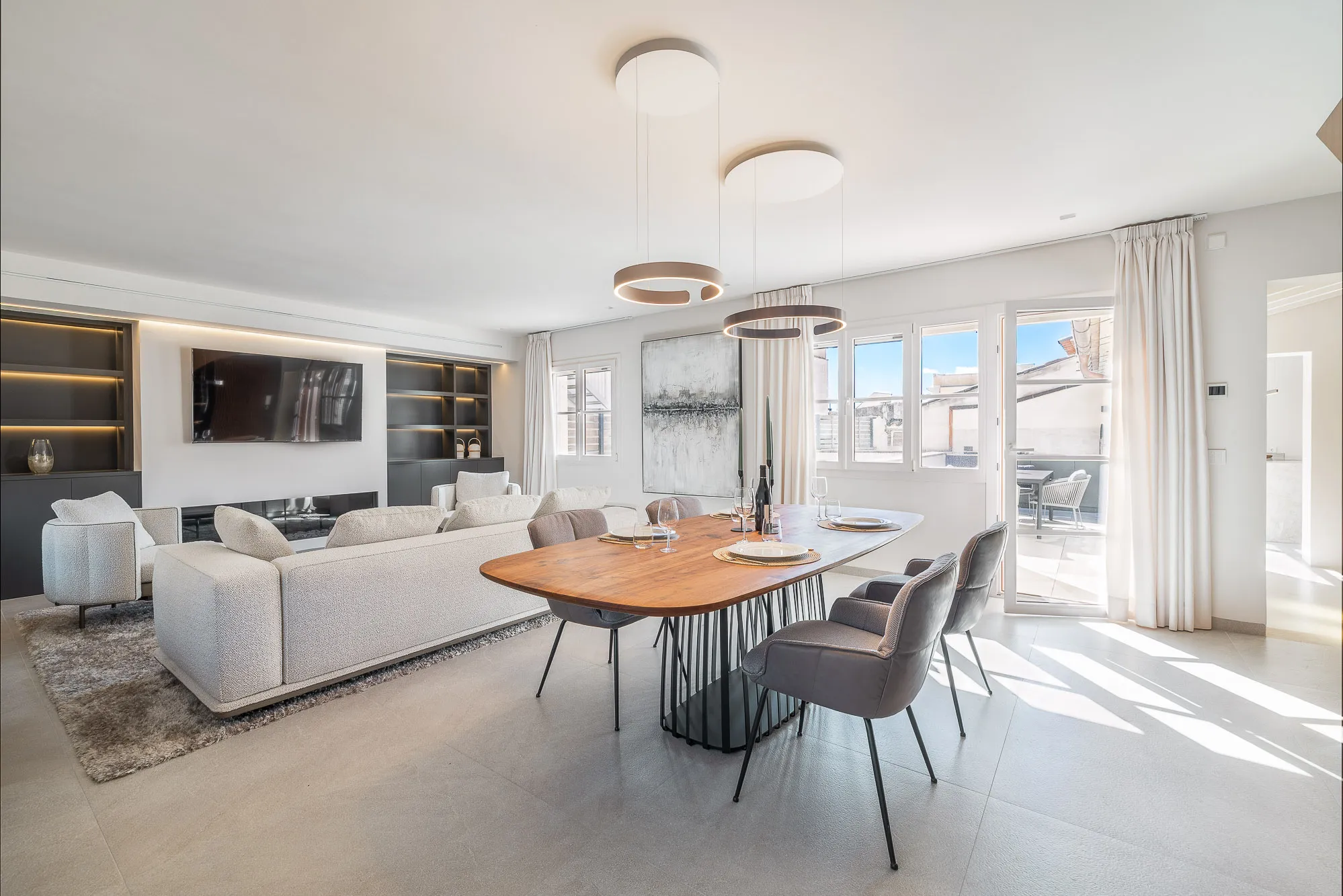 Duplex penthouse met twee privéterrassen en parkeergarage-2