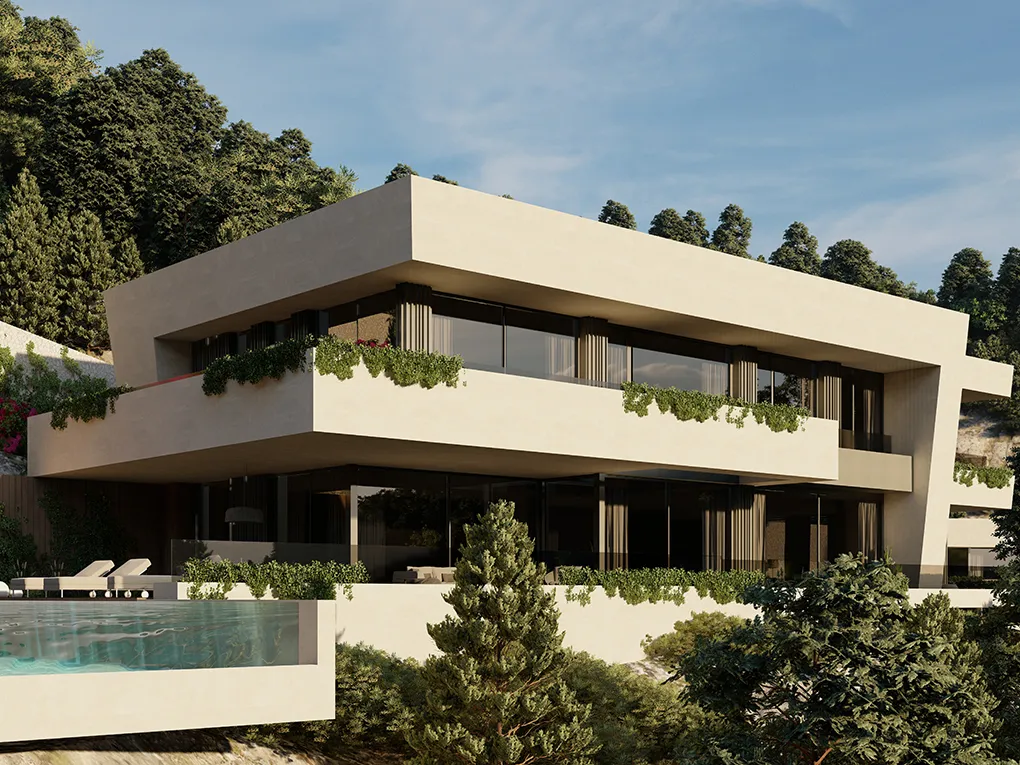 Działka budowlana z widokiem w Son Vida-1