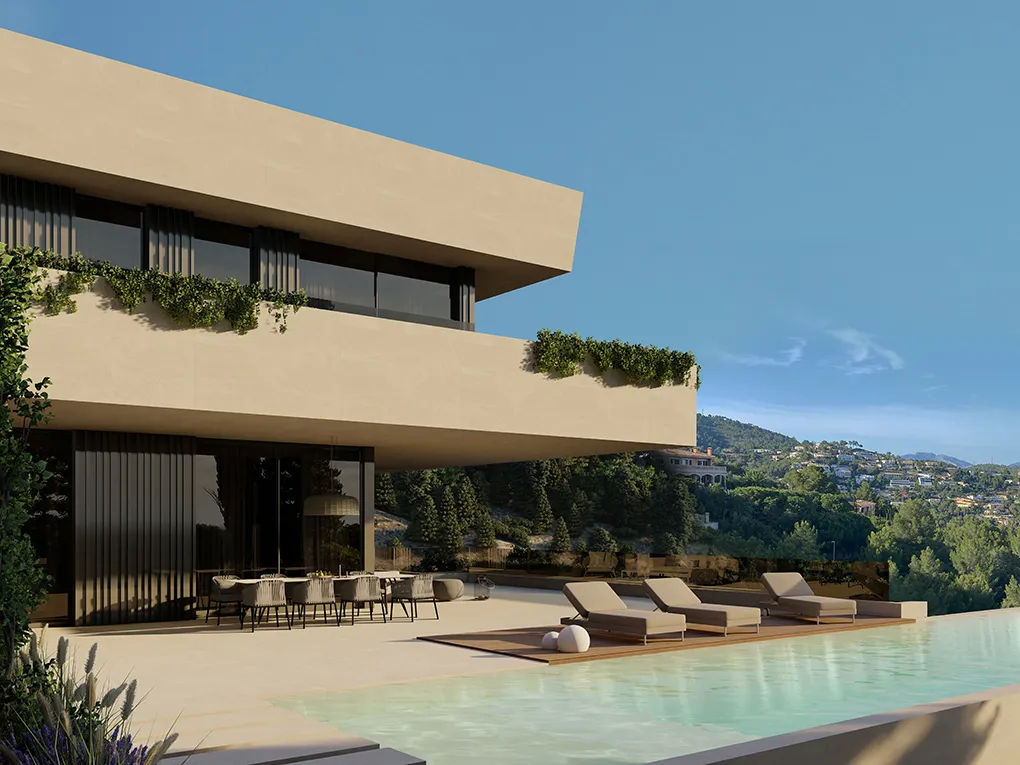 Działka budowlana z widokiem w Son Vida-3