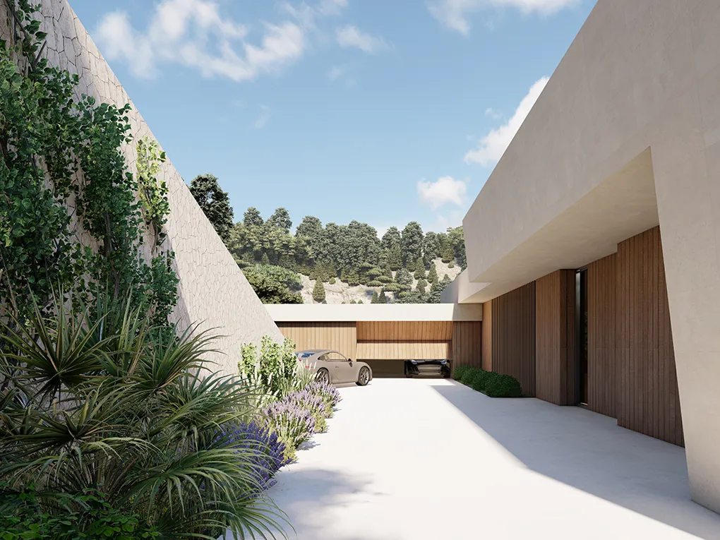 Działka budowlana z widokiem w Son Vida-6