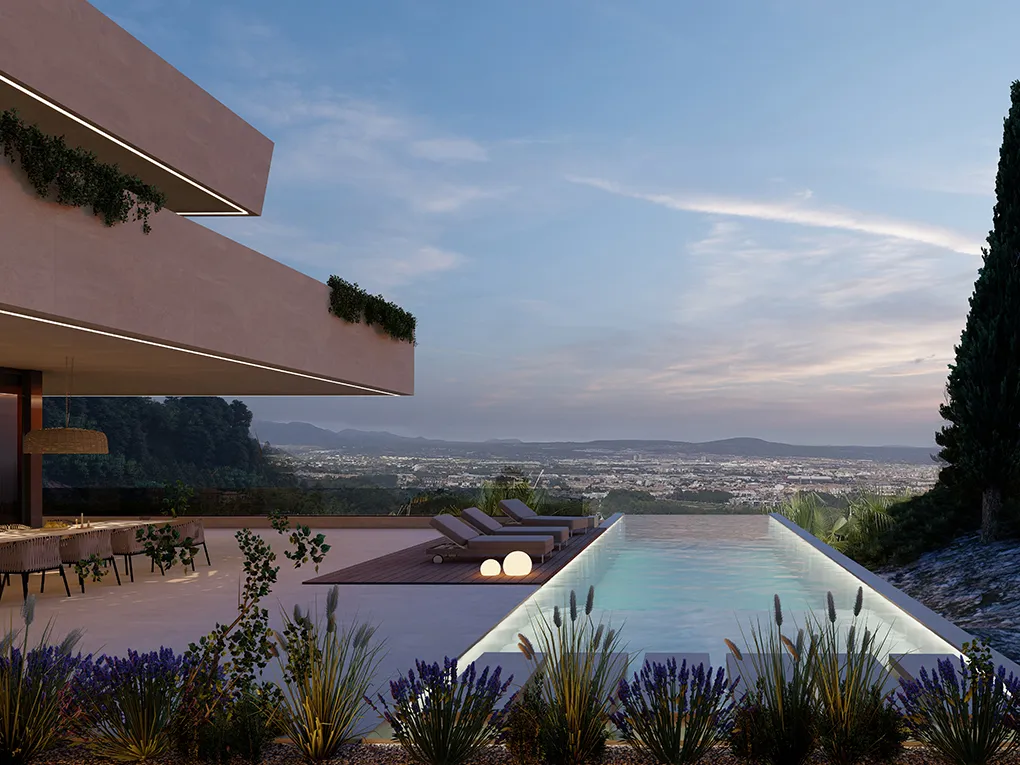 Działka budowlana z widokiem w Son Vida-8