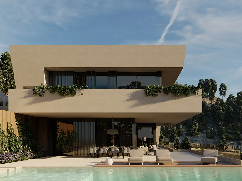 Działka budowlana z widokiem w Son Vida-4