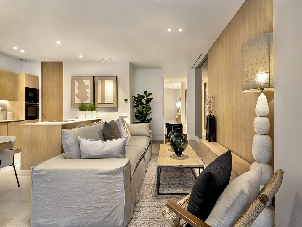 Planta baja de nueva construcción con jardín, mini-piscina y parking cerca de la playa en Ciudad Jardín-3