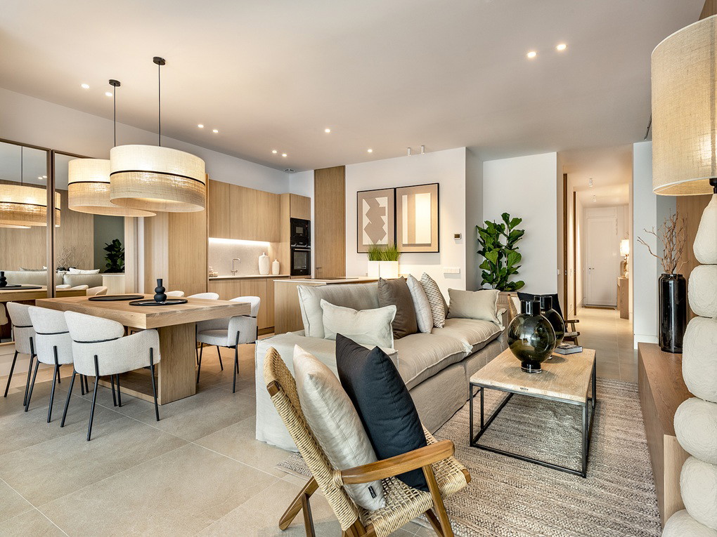 Planta baja de nueva construcción con jardín, mini-piscina y parking cerca de la playa en Ciudad Jardín-17