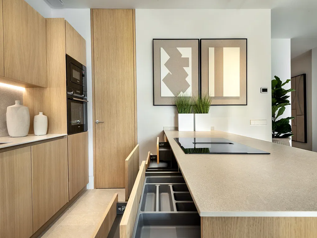Planta baja de nueva construcción con jardín, mini-piscina y parking cerca de la playa en Ciudad Jardín-16