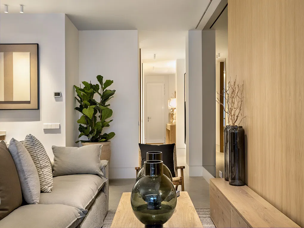 Planta baja de nueva construcción con jardín, mini-piscina y parking cerca de la playa en Ciudad Jardín-14
