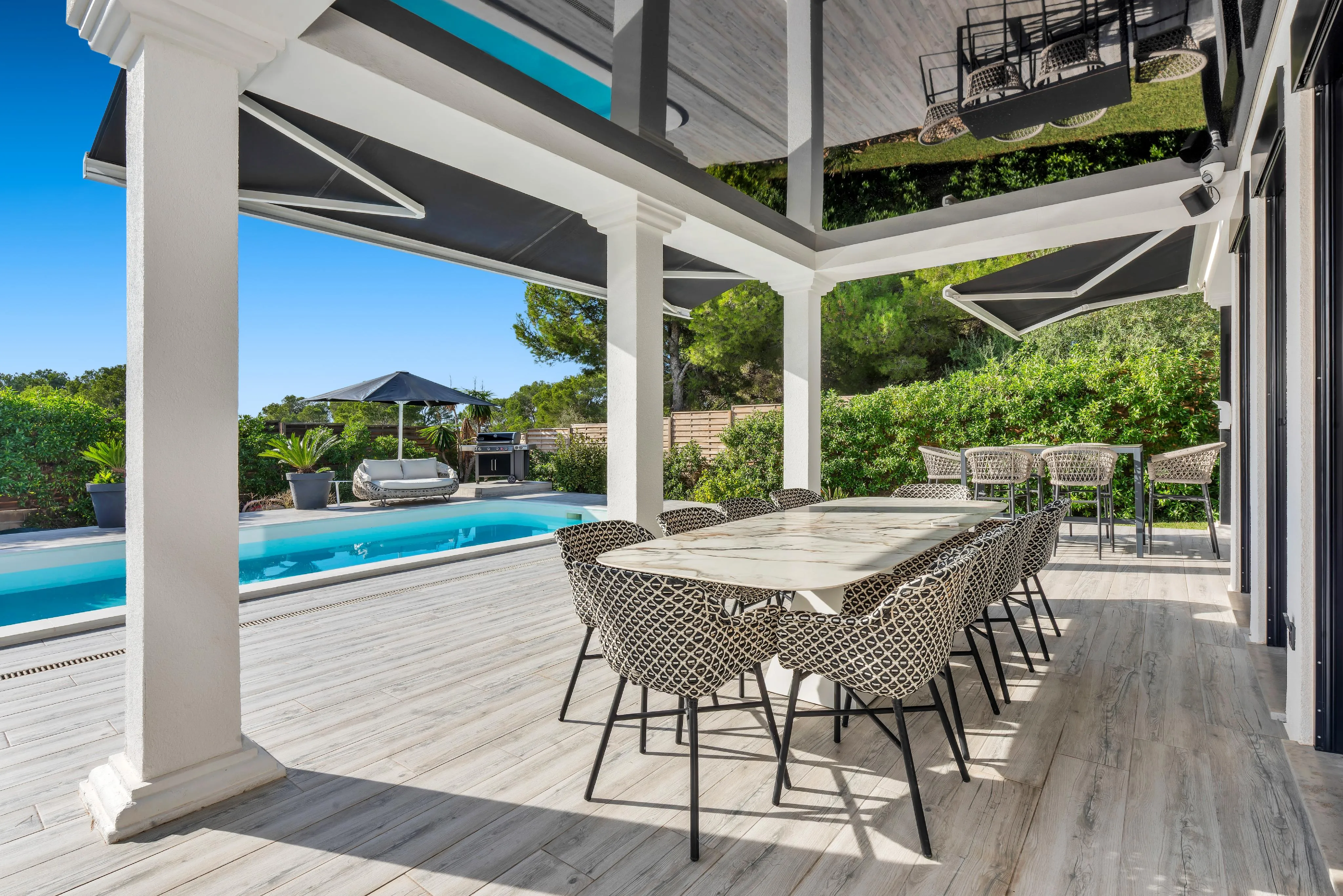 Vila moderna a Santa Ponsa amb ampli jardí, piscina i total privacitat-7