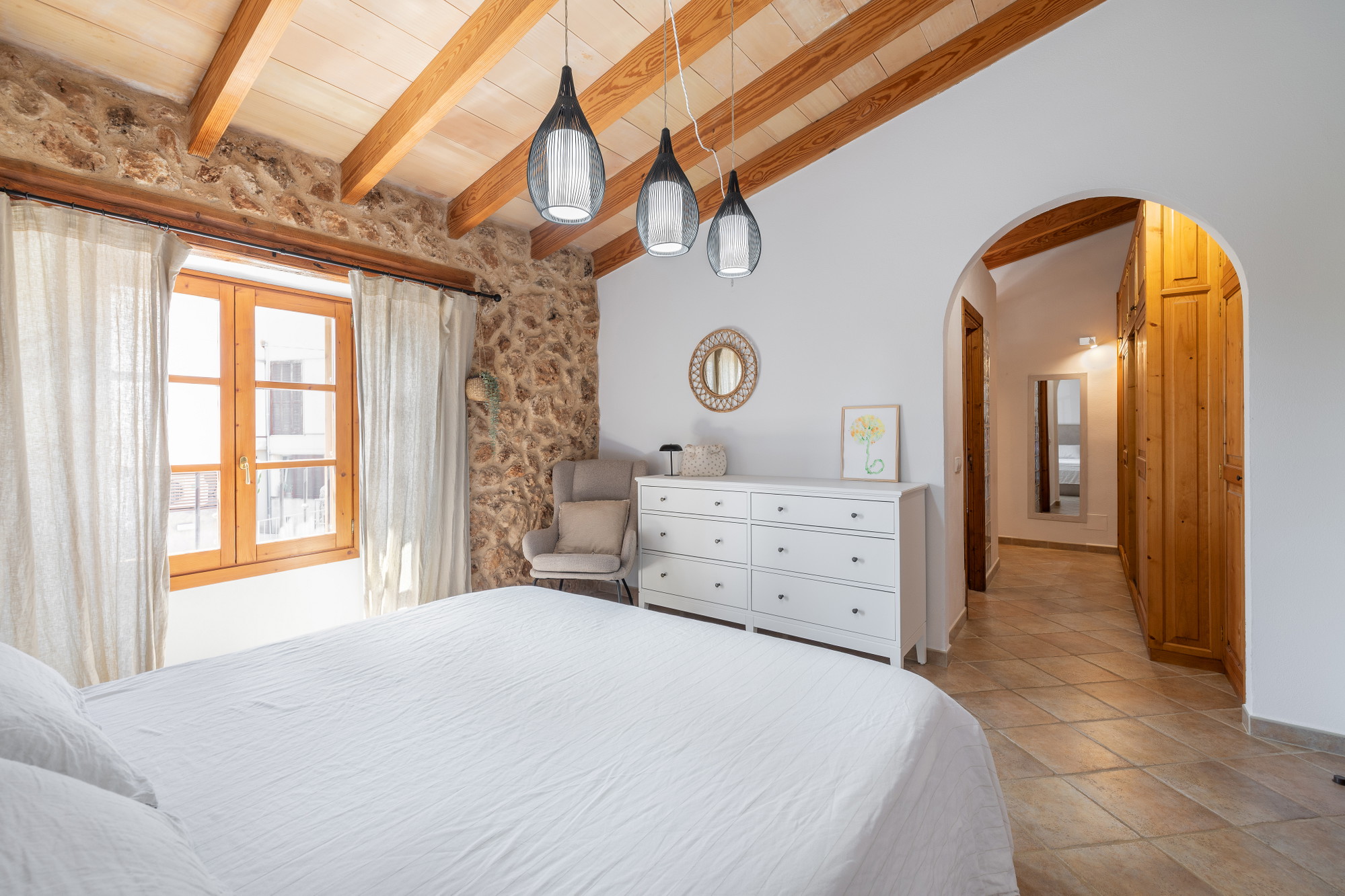 Authentisches Dorfhaus mit Tramuntana-Blick in Sa Cabaneta-12