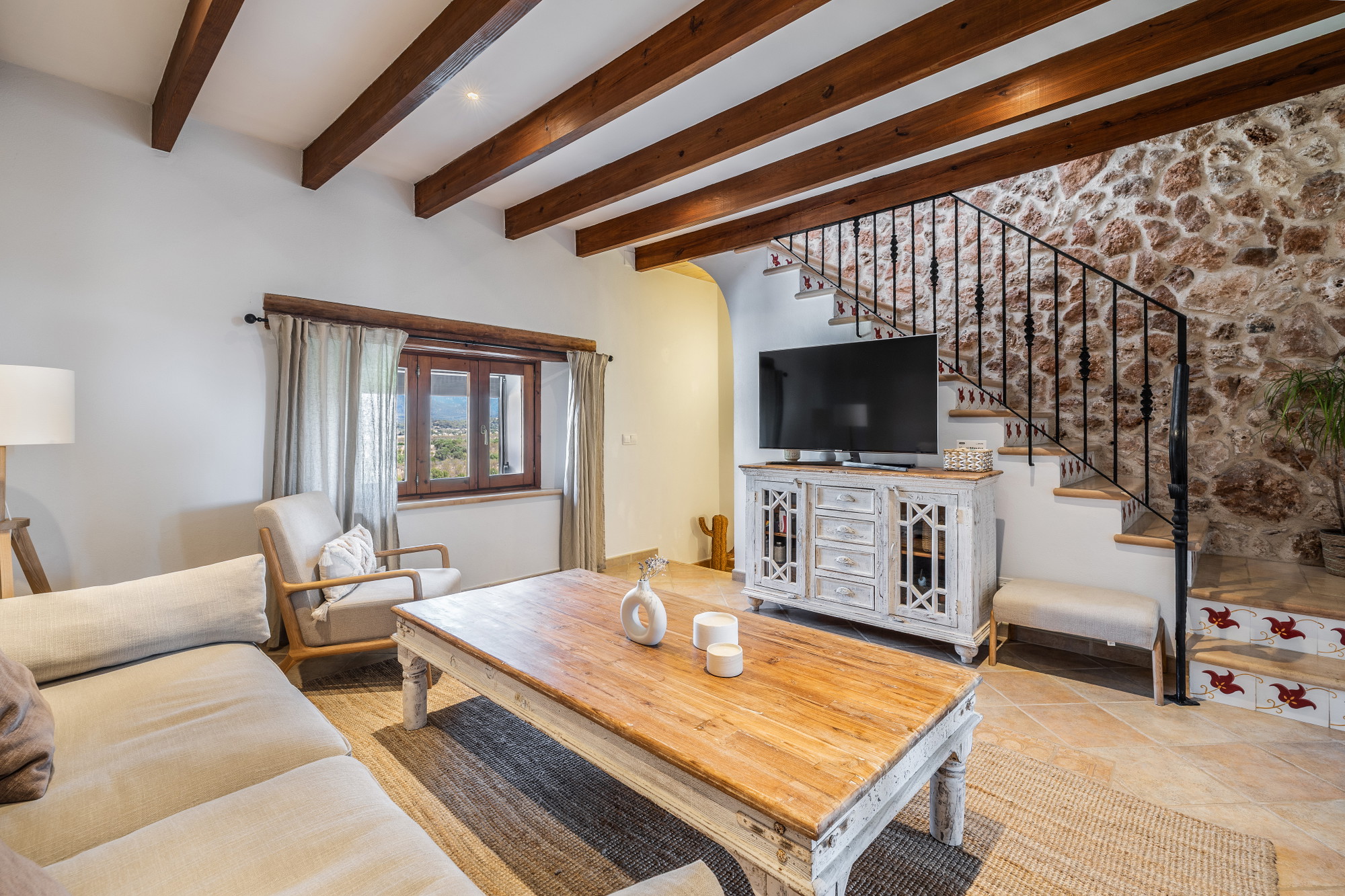 Authentisches Dorfhaus mit Tramuntana-Blick in Sa Cabaneta-5