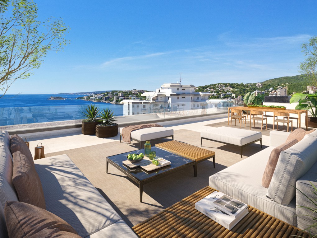 Ever Marivent: Extraordinary new build penthouse with amazing views