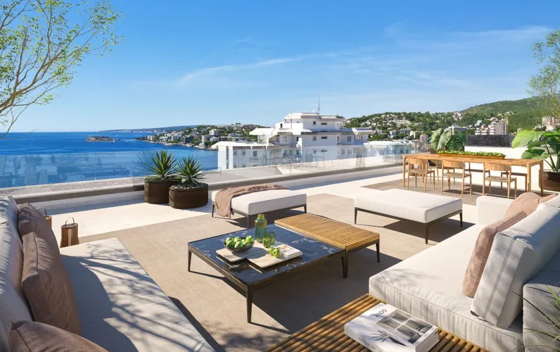 Ever Marivent: Einzigartiges Neubaupenthouse mit beeindruckendem  Meerblick