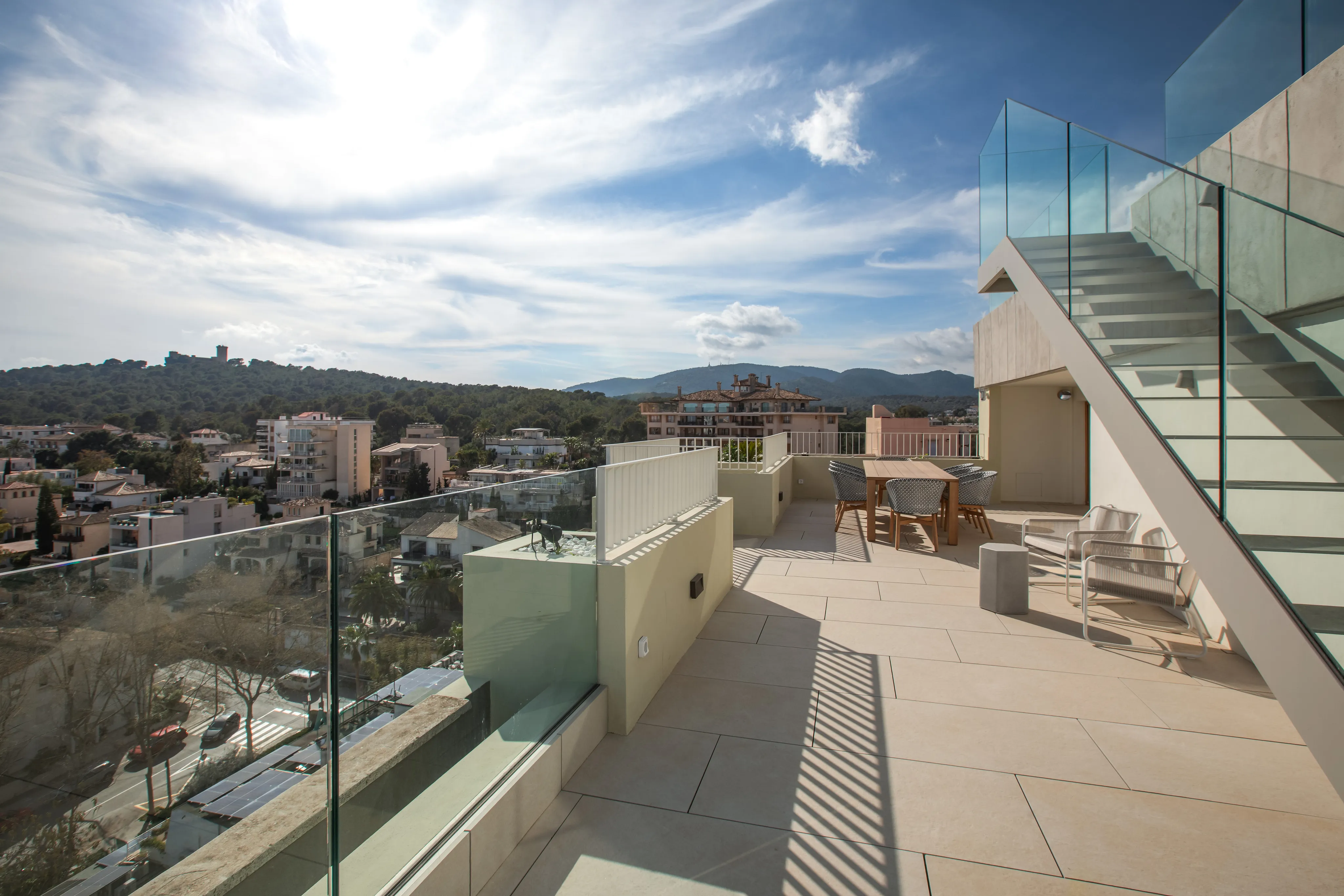 Luxury Refurbished Penthouse in Son Armadams with Panoramic Views-17