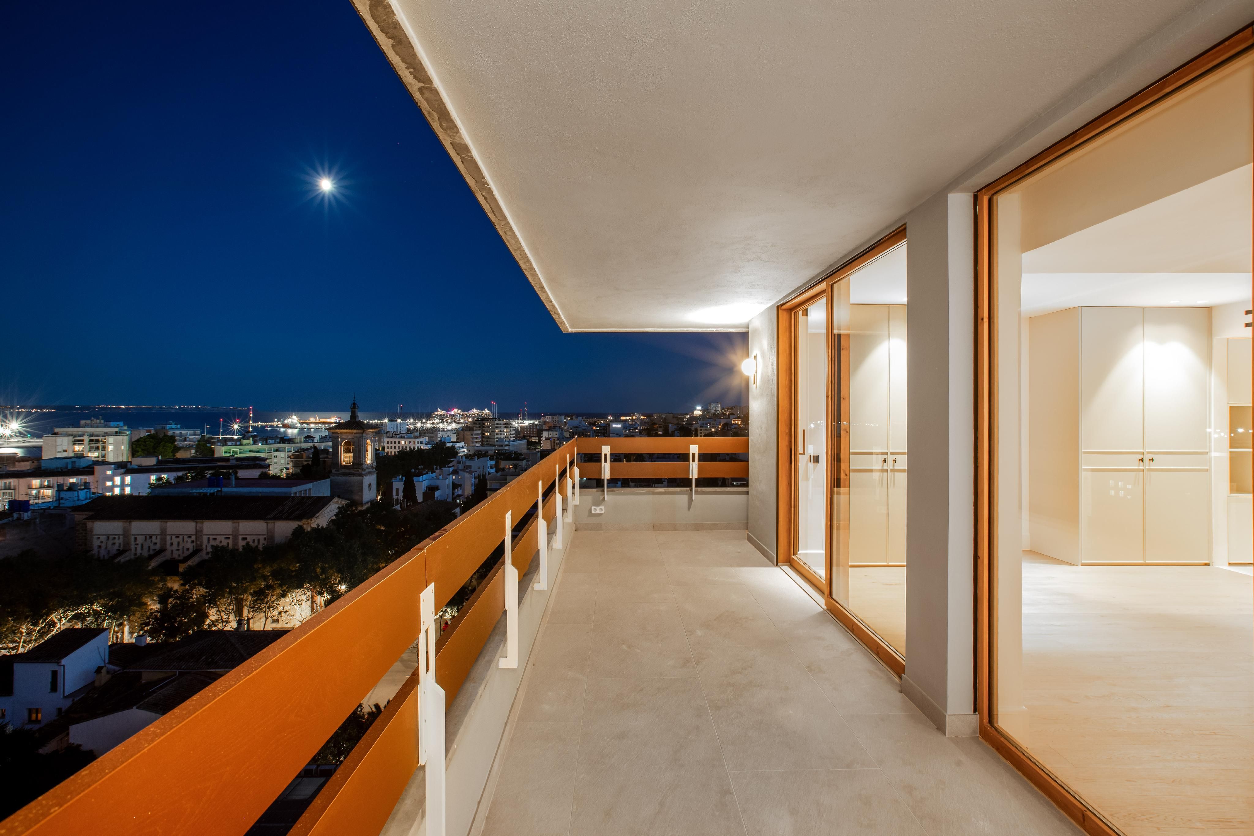View of Luxury Refurbished Penthouse in Son Armadams with Panoramic Views ...