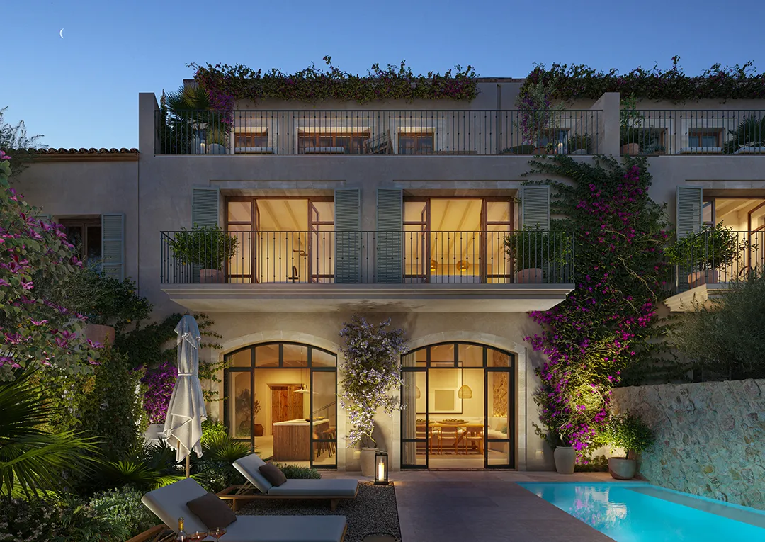 Townhouse met panoramisch uitzicht in Santa Maria-10