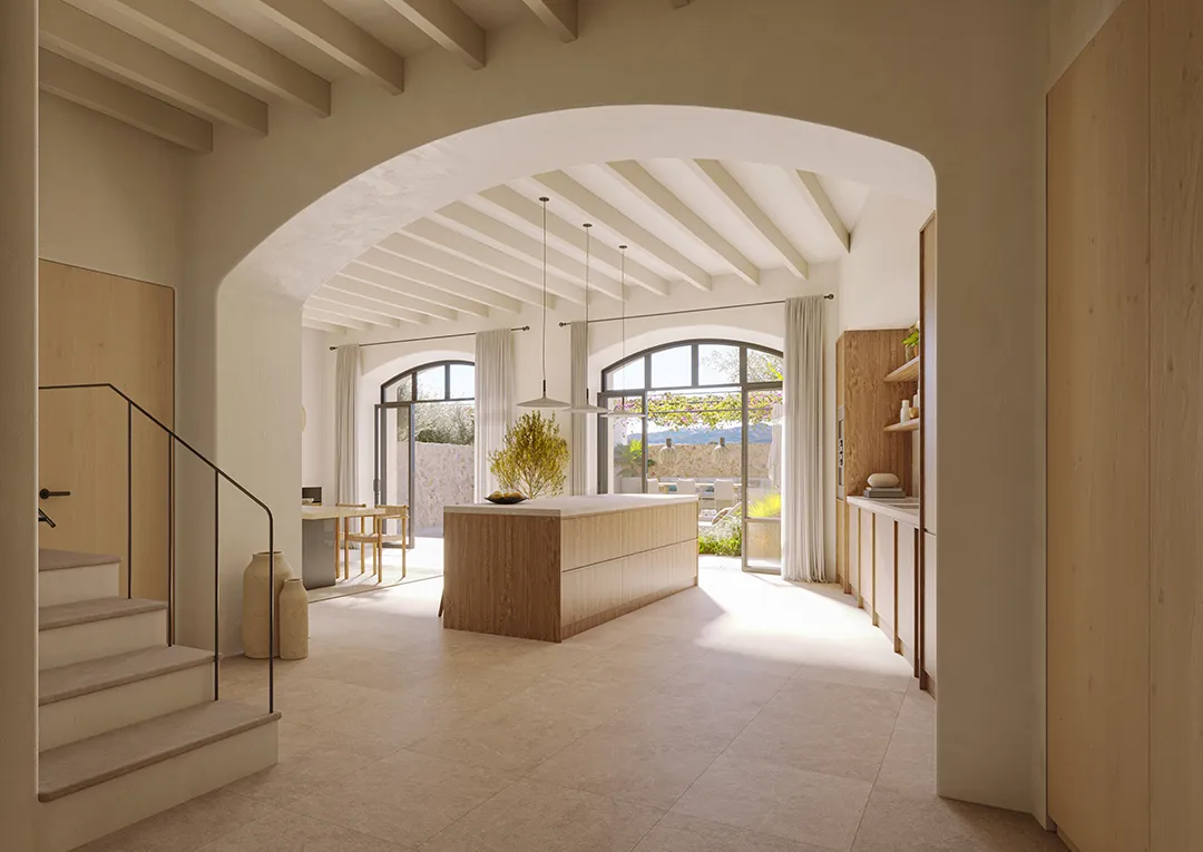 Townhouse met panoramisch uitzicht in Santa Maria-7