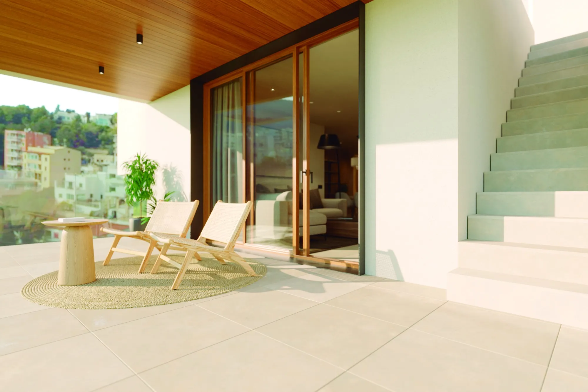 Can Julià: Nybygget penthouse med havudsigt og privat pool og terrasse på taget-9