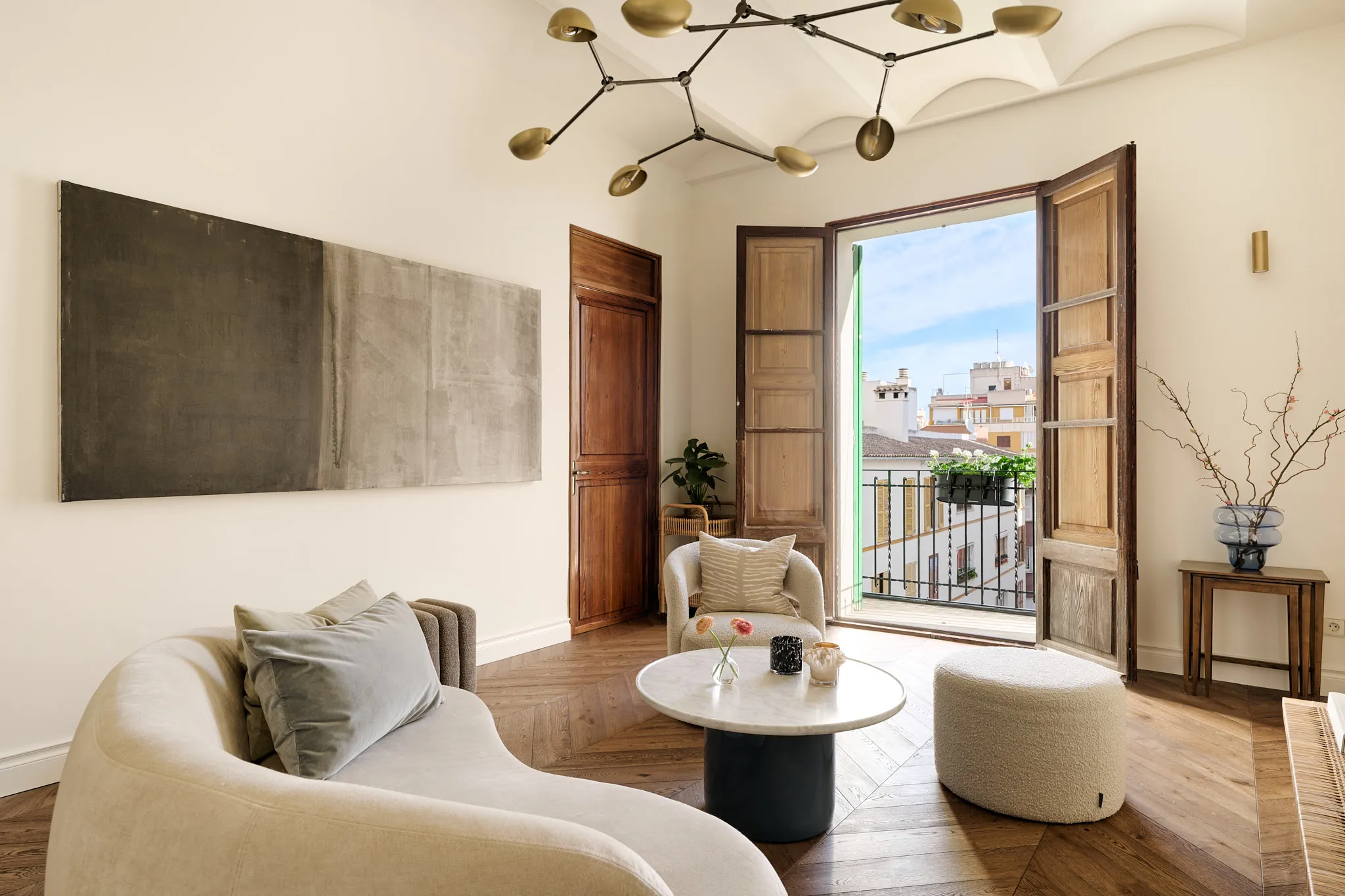 Elegant renovated apartment with character and lots of light in Son Armadams-1