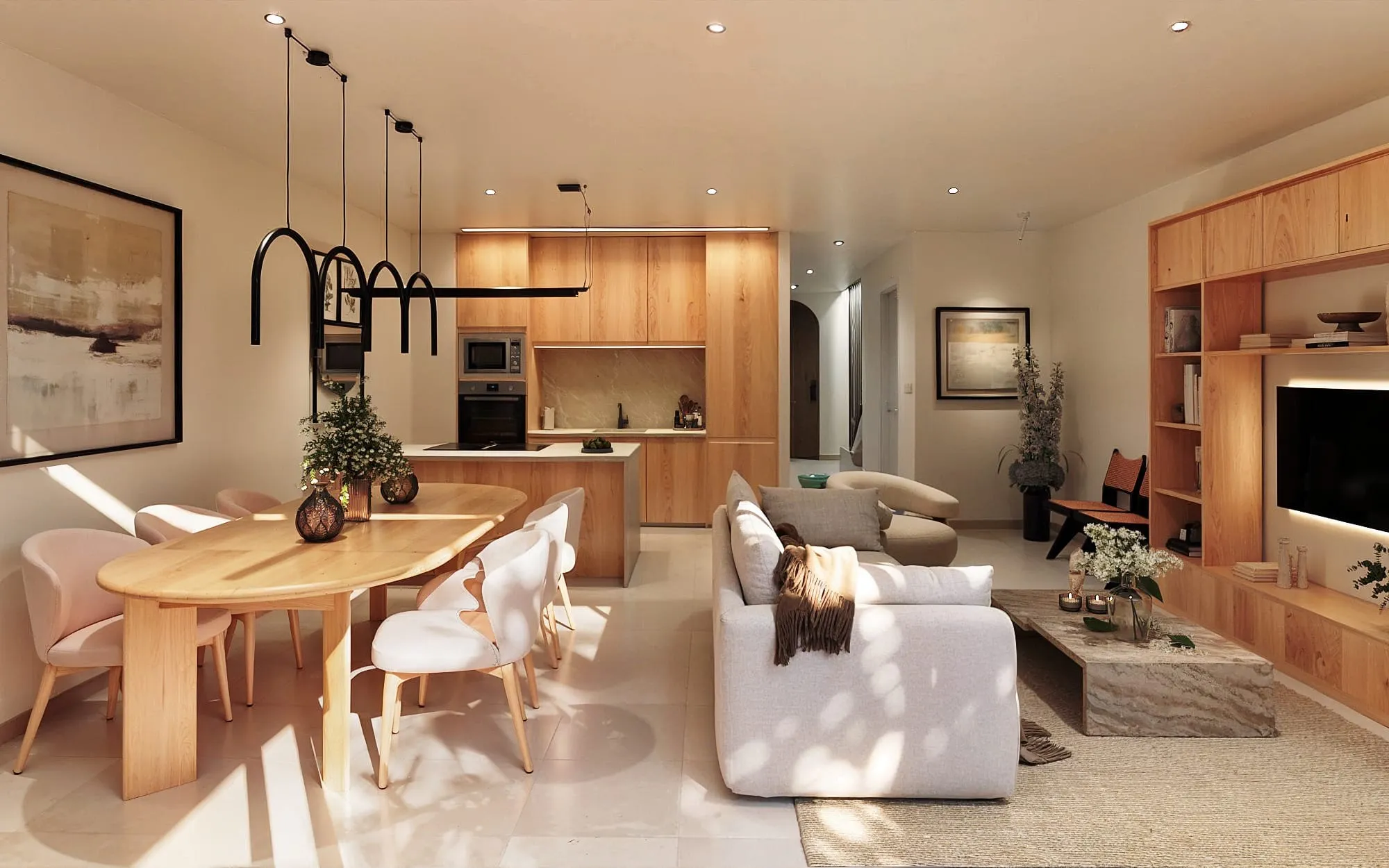 Эксклюзивный таунхаус в средиземноморском стиле с бассейном и гаражом-3