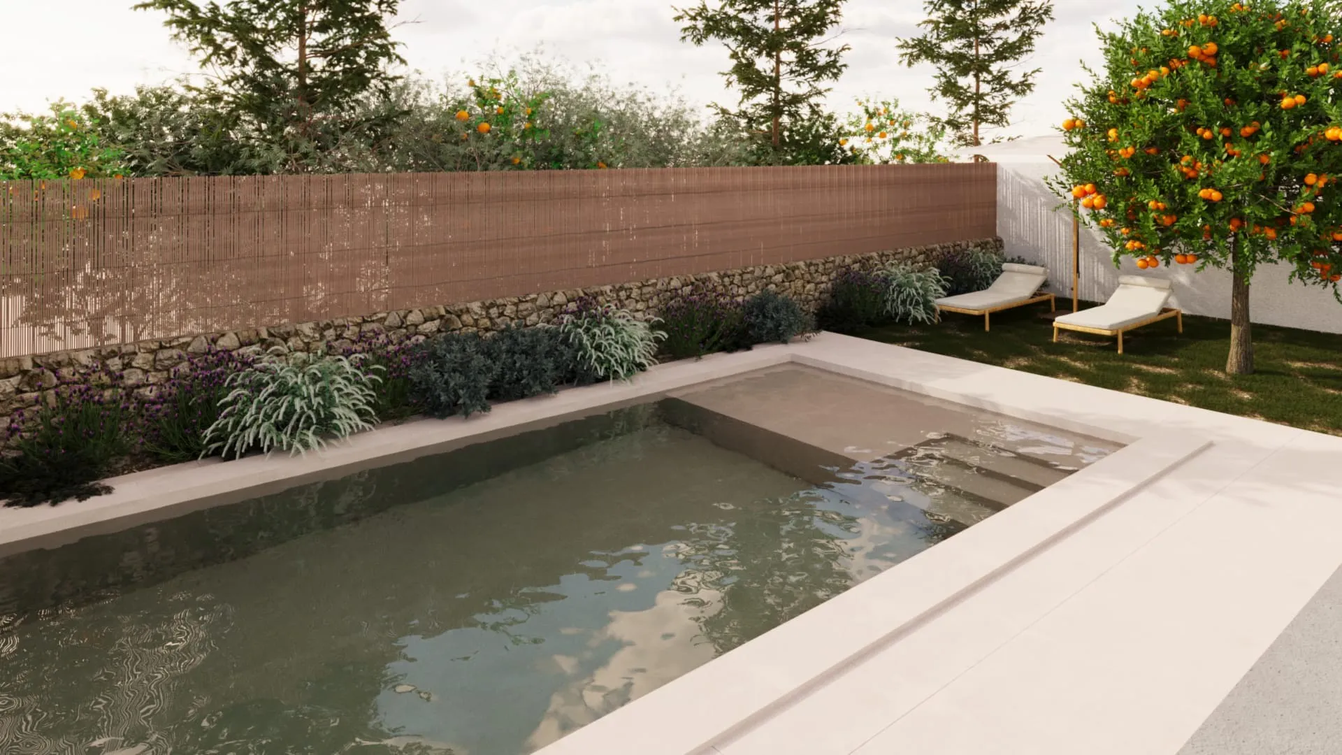 Casa de pueblo renovada con estilo, jardín, garaje y proyecto de piscina en Alaró-20