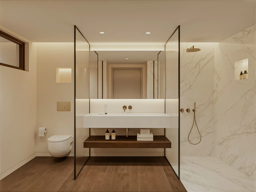 Duplex appartement met privétuin en zwembad-11