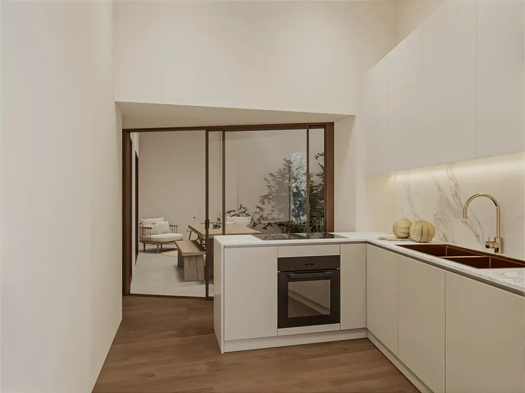 Duplex appartement met privétuin en zwembad-6