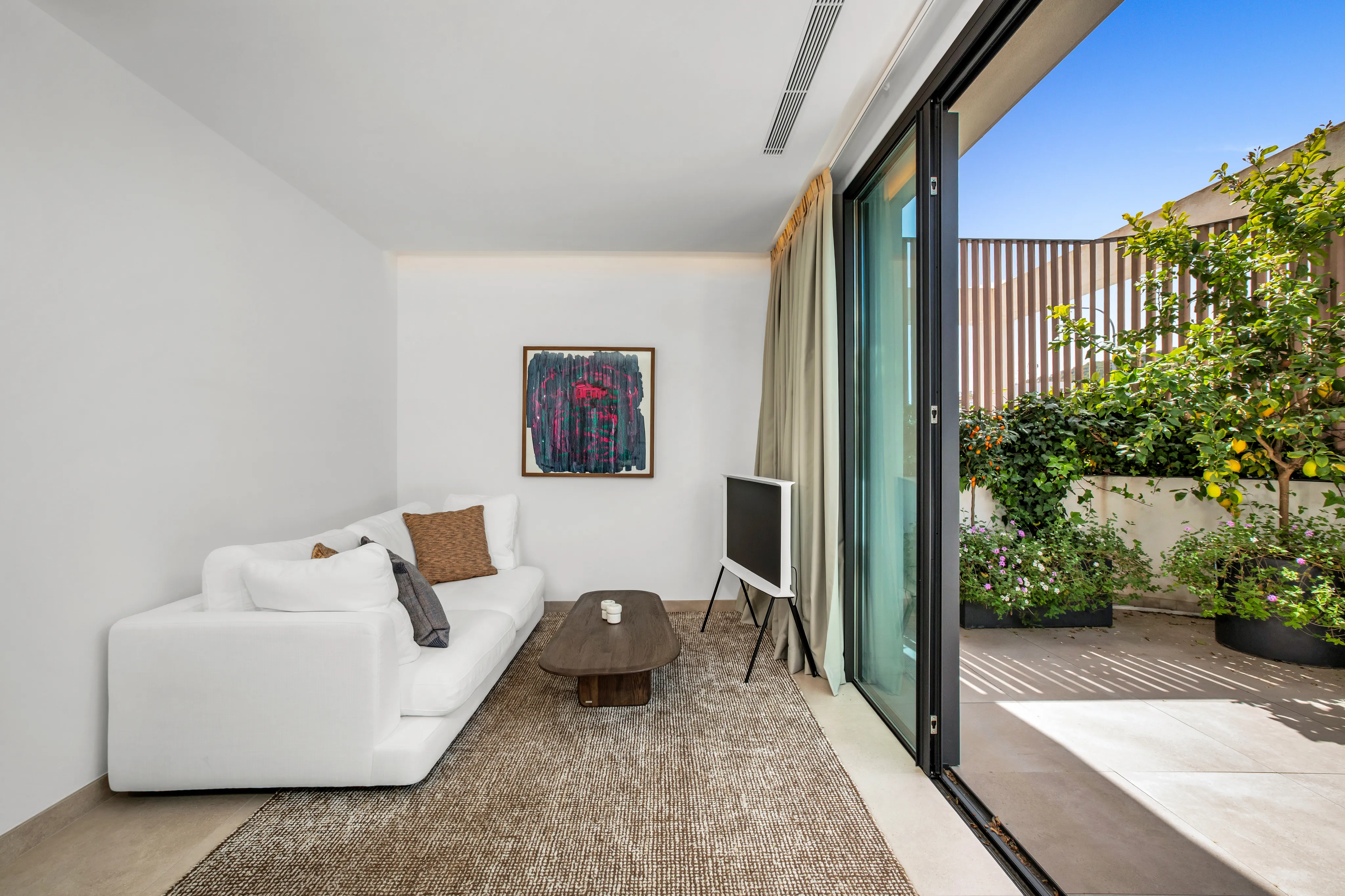 Nieuwbouw gelijkvloers appartement met groot terras, Son Armadams-4