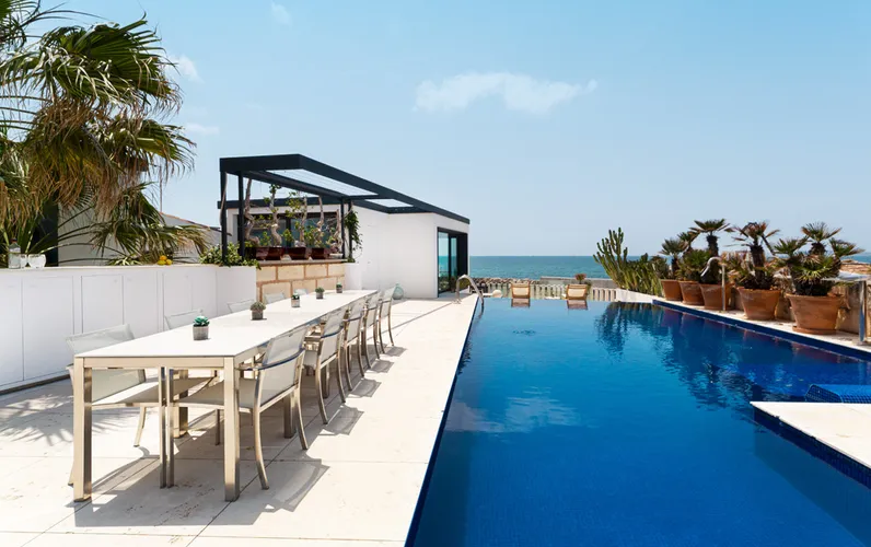 Uitzonderlijke luxe villa met uitzicht op zee in Portixol