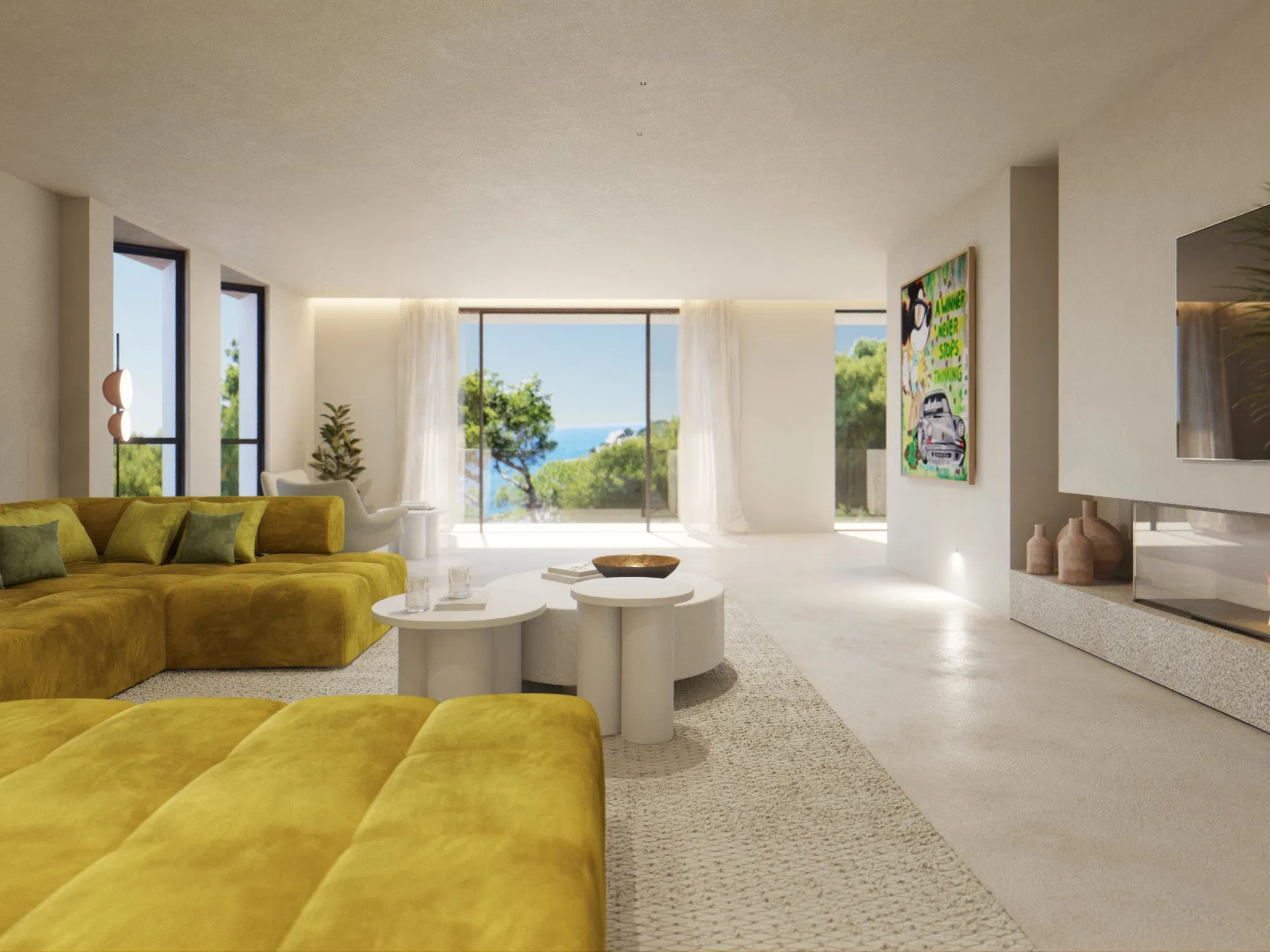Villa neuve exclusive avec vue fantastique sur la mer - tranquillité, intimité et luxe à l'état pur-7