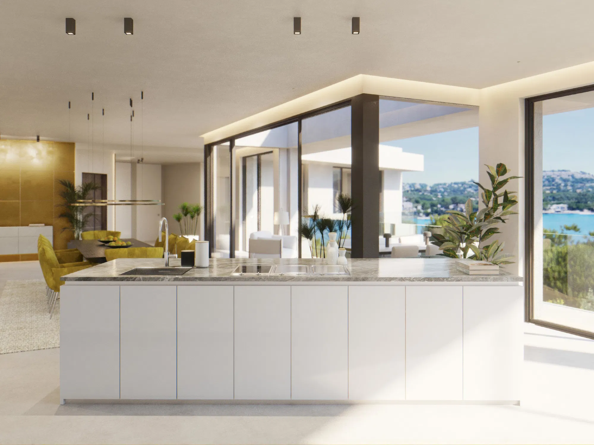 Villa neuve exclusive avec vue fantastique sur la mer - tranquillité, intimité et luxe à l'état pur-8