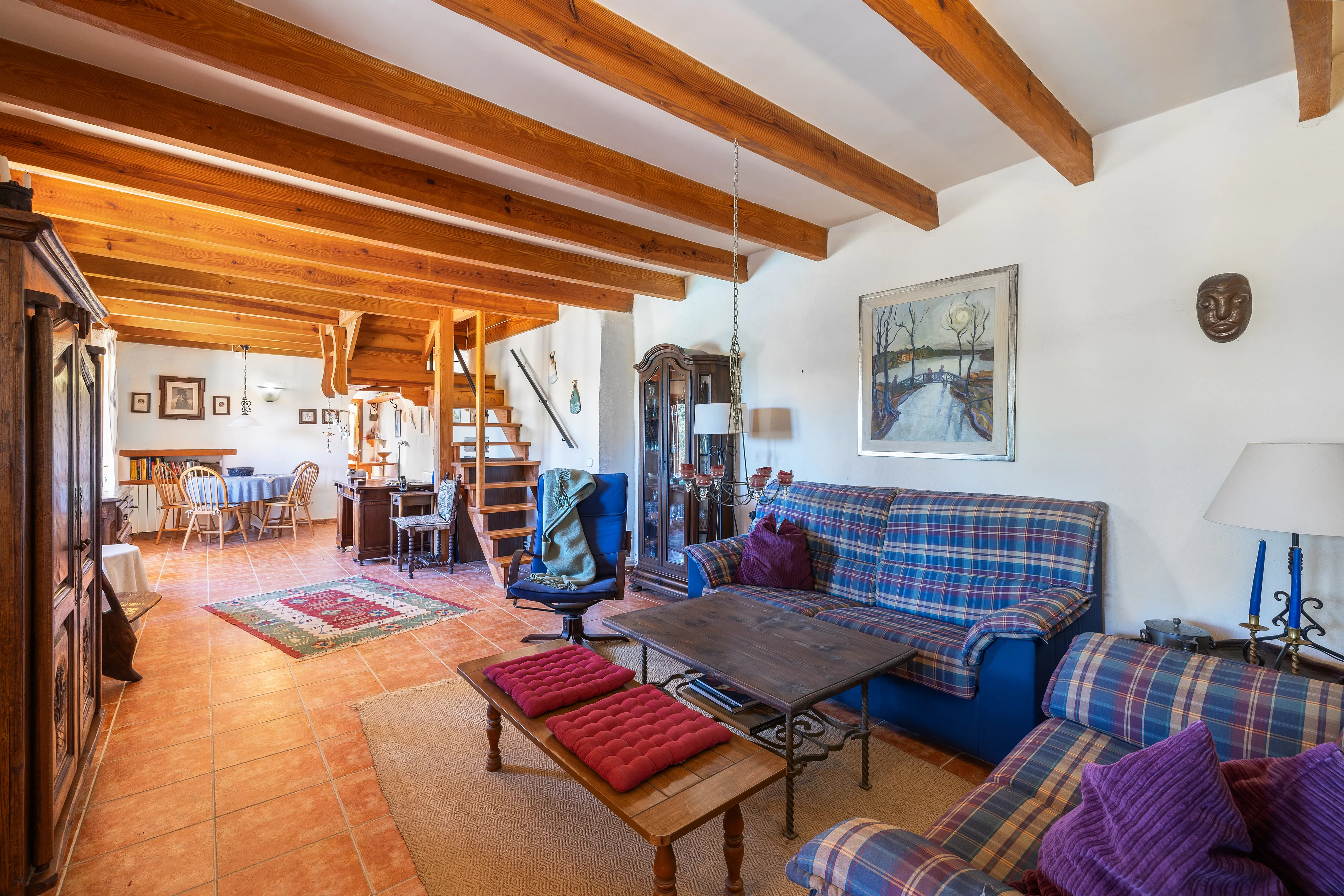 Finca de bien-être avec grande piscine et vue sur la montagne à Selva-7