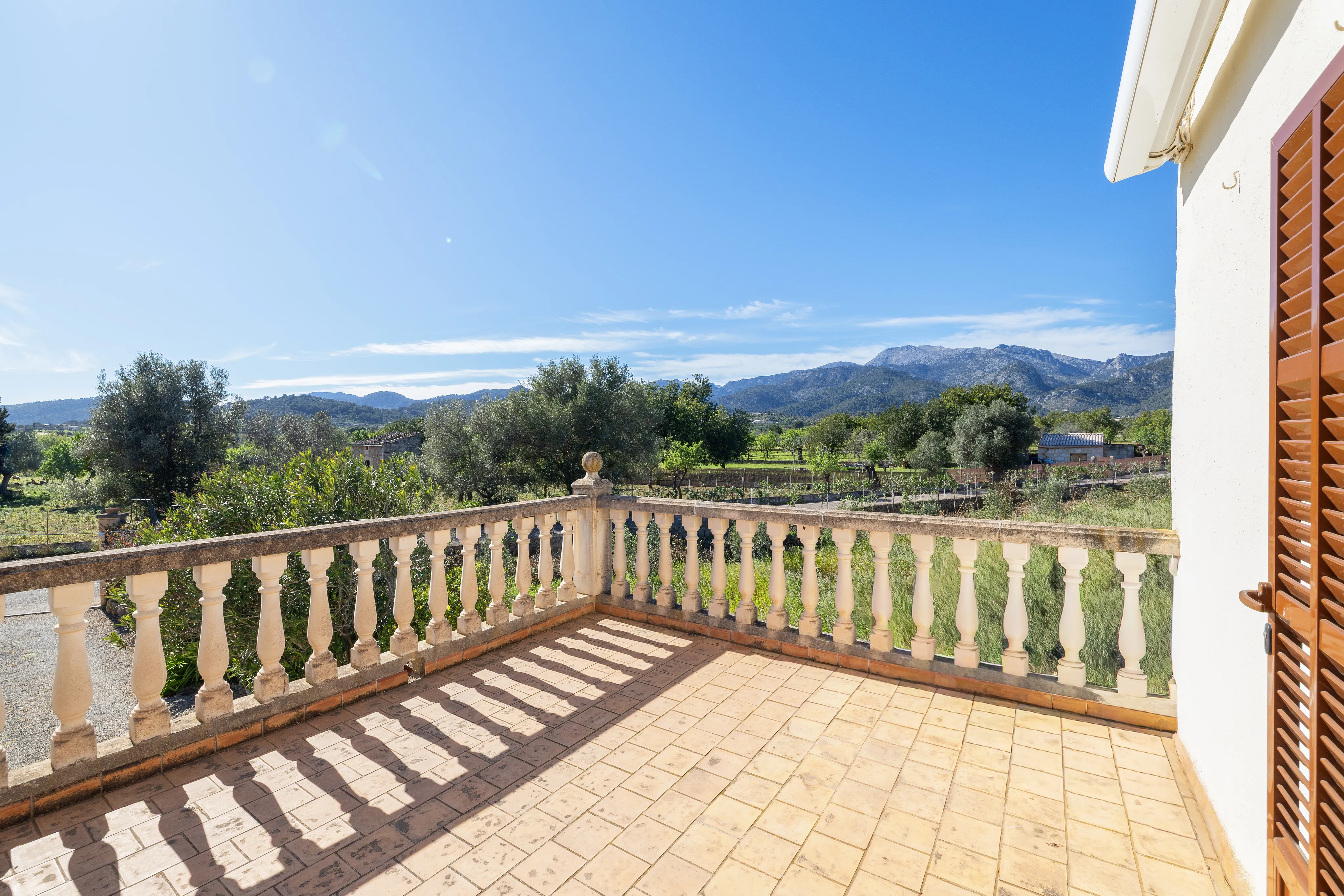 Finca de bien-être avec grande piscine et vue sur la montagne à Selva-14