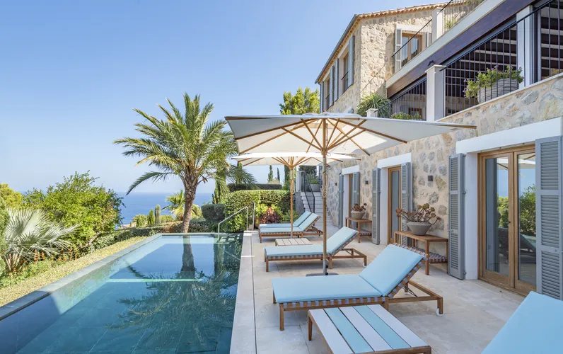 Casa Hermela, Villa exceptionnelle avec vue sur la mer au cœur de la charmante Deià, Majorque