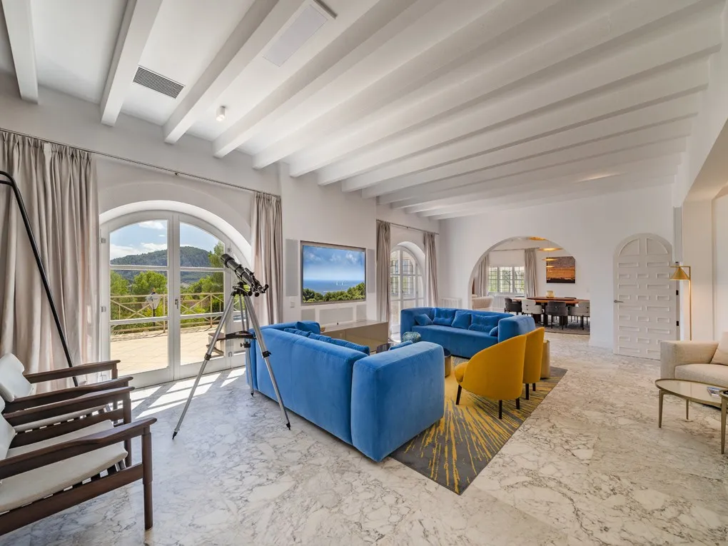 Utsökt villa med panoramautsikt och privat gästlägenhet i Pollensa-2
