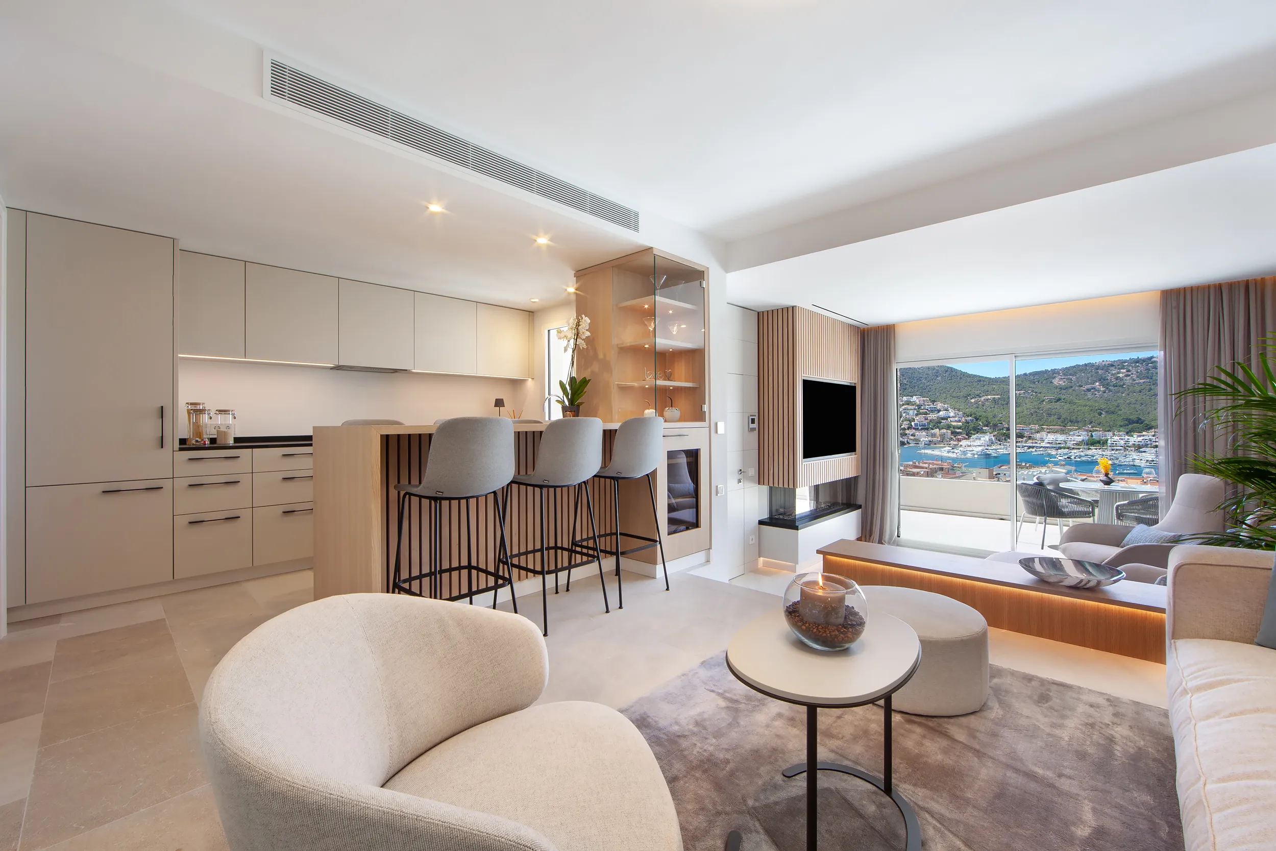 PORT BLANC – Casa adossada moderna amb estil mediterrani-5