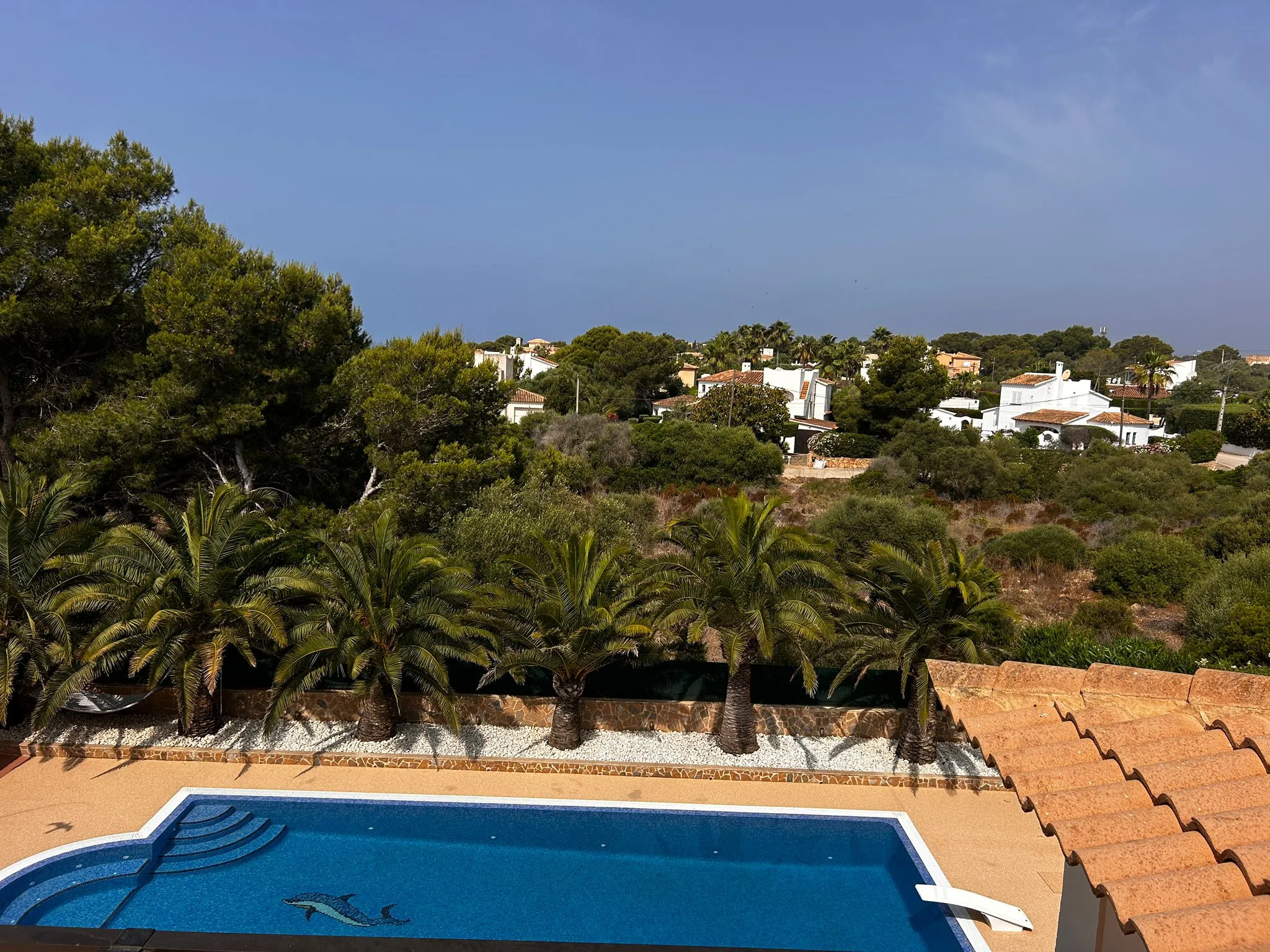 Fantàstic xalet amb vistes al mar i piscina-14