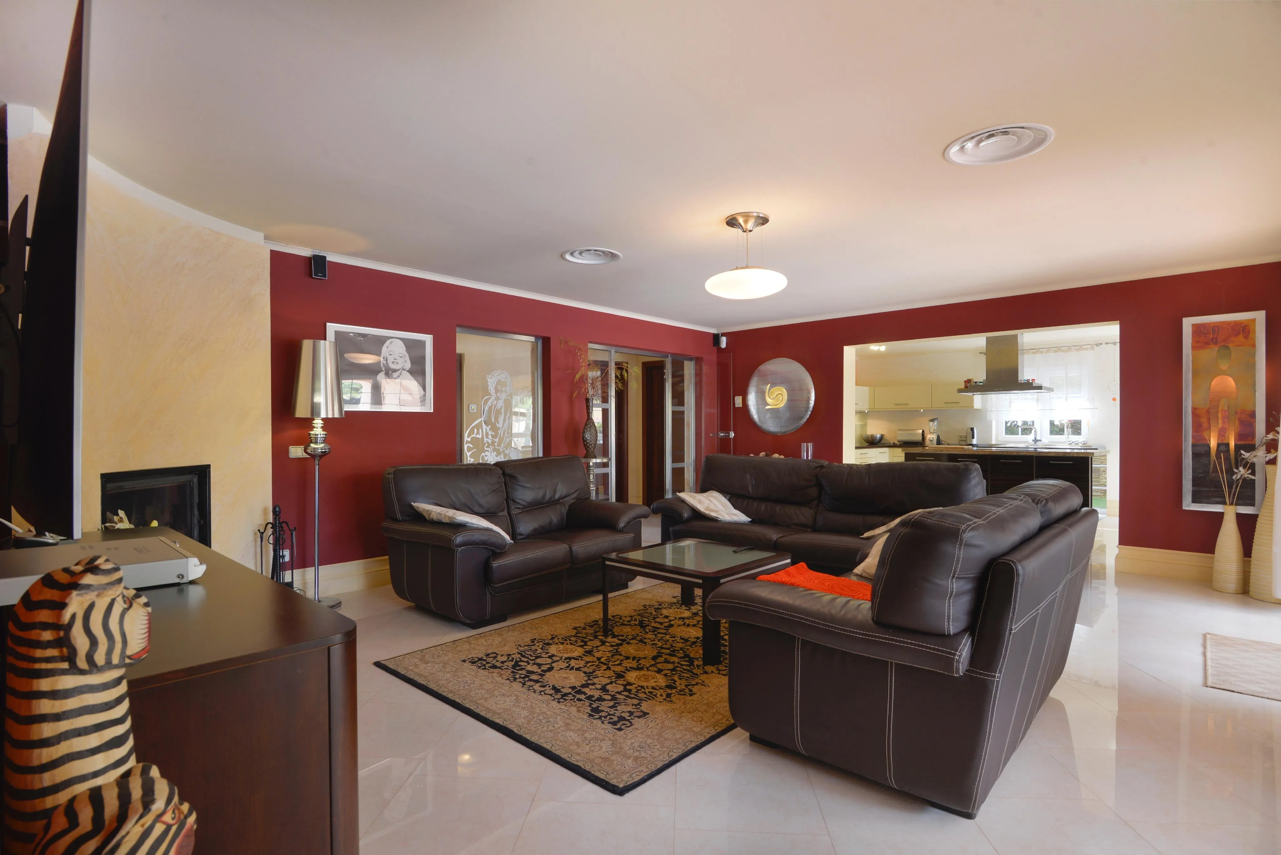 Fantàstic xalet amb vistes al mar i piscina-6