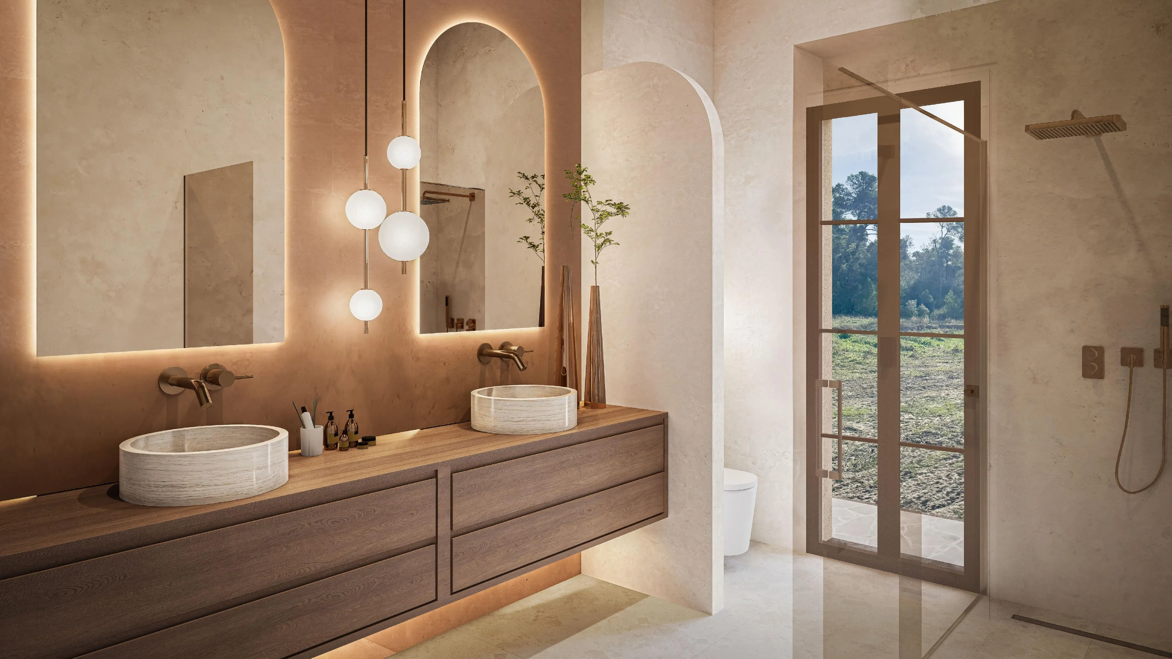 Finca with pool and panoramic views-9