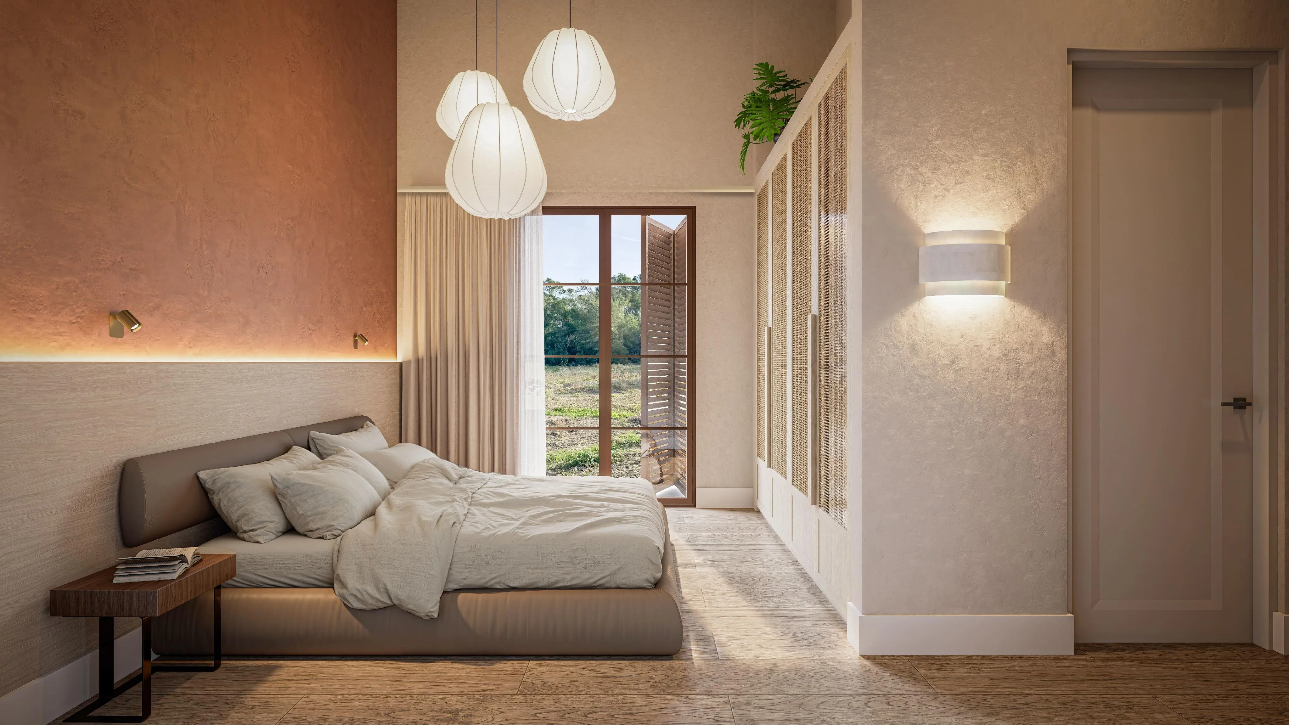 Finca amb piscina i vistes panoràmiques-11