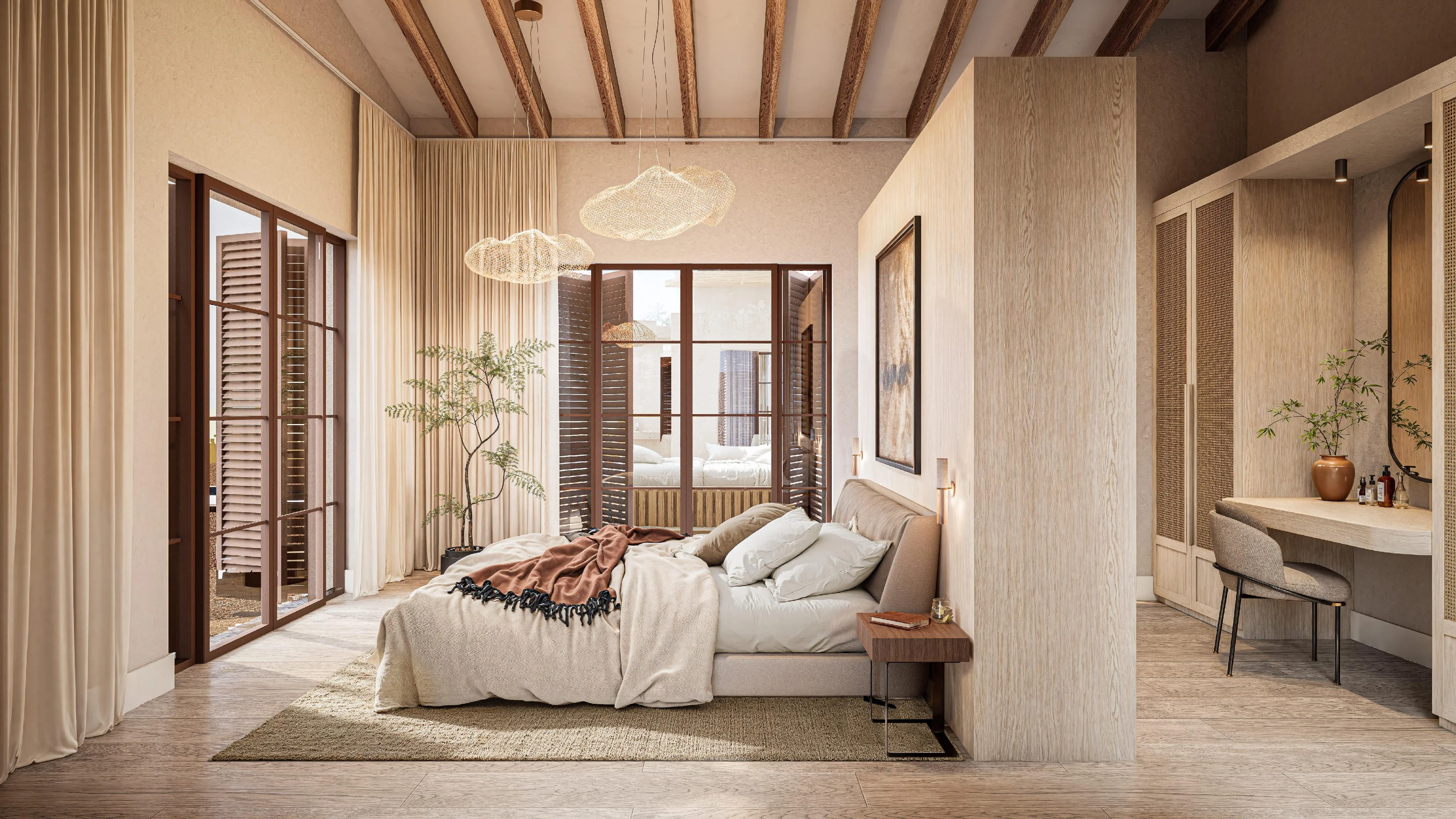 Finca amb piscina i vistes panoràmiques-8