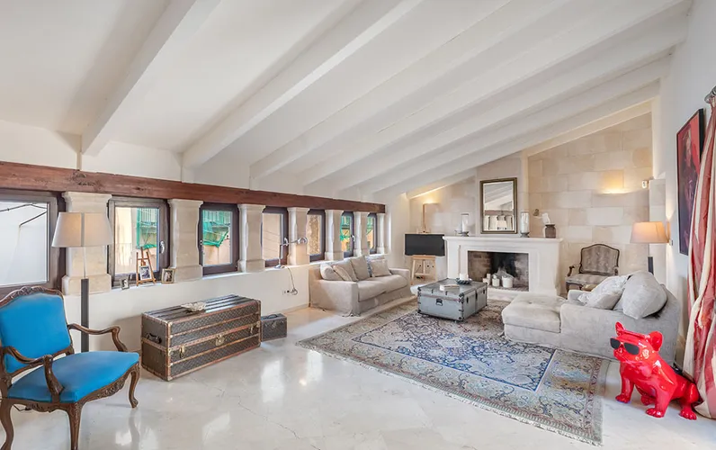 Luksuriøs penthouse med terrasser og fantastisk udsigt