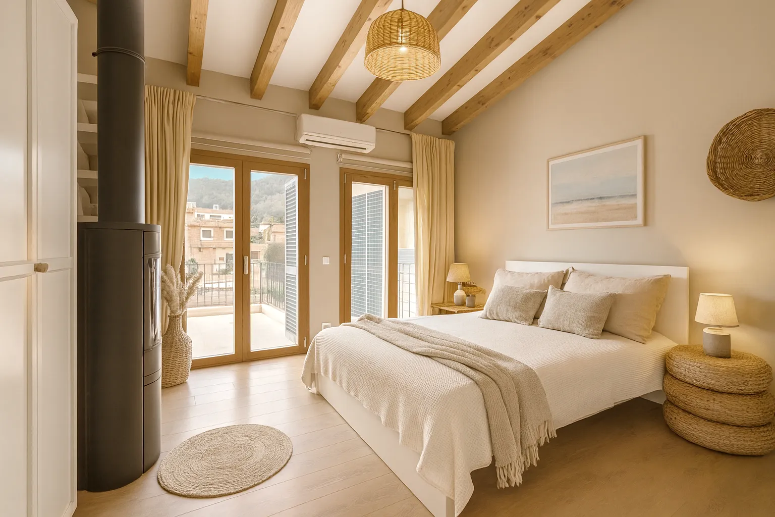 Exclusive  townhouse in Alaró with pool and breathtaking mountain views-5