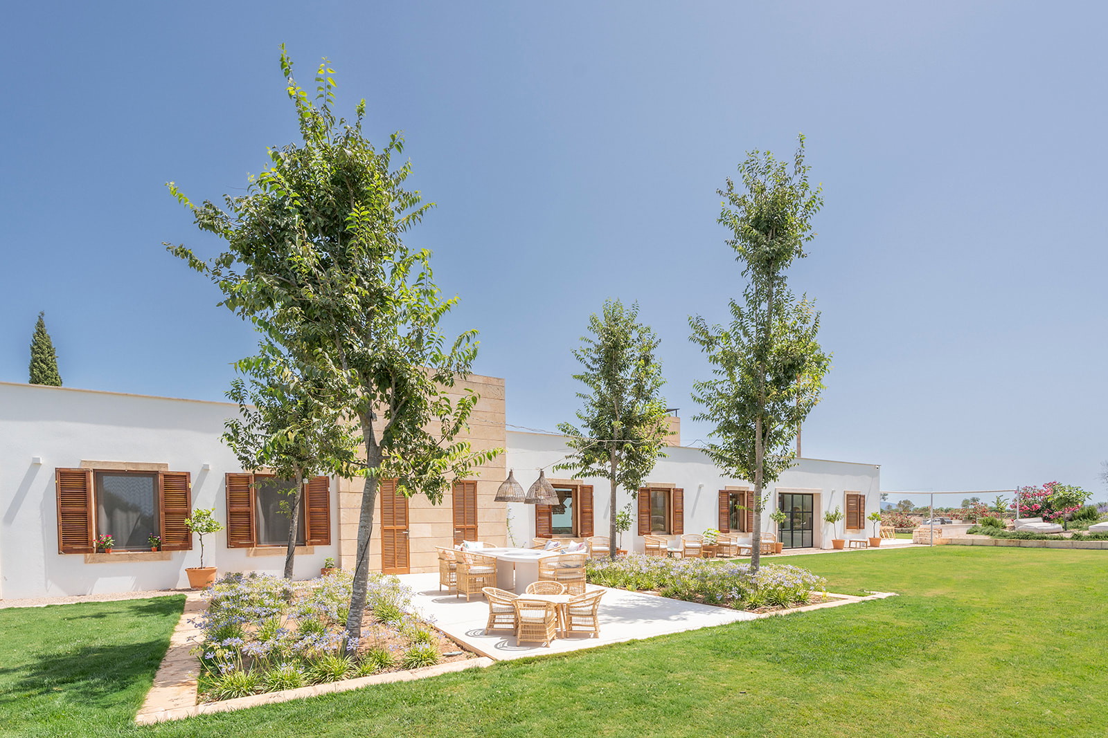 Luxury villa with mountain views, pool and garden in Maria de la Salut