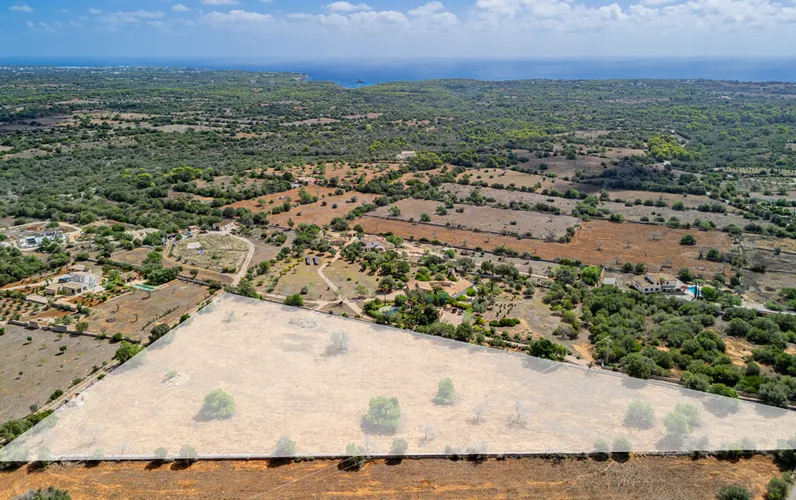 Terrain à bâtir attractif entre Santanyí et Cala Mondragó