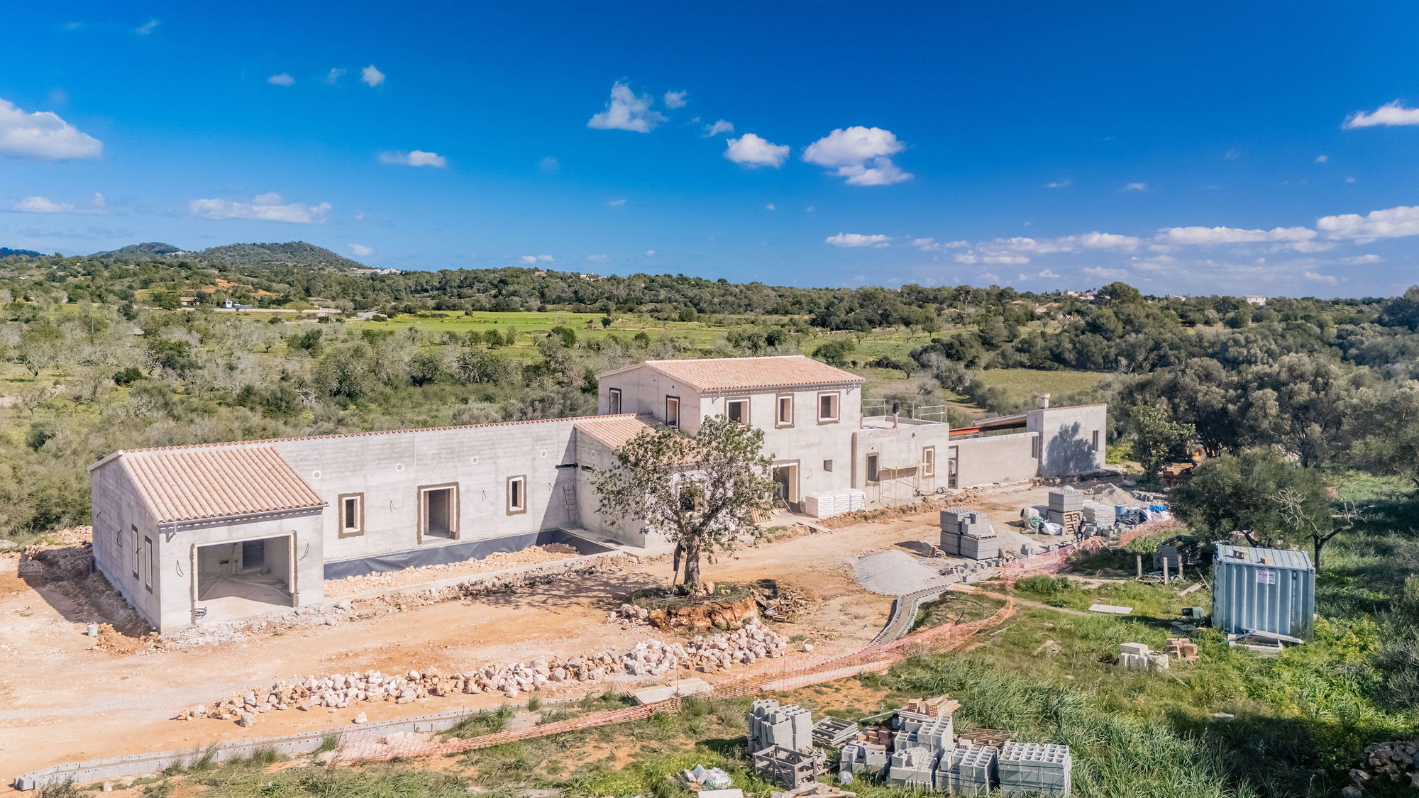 Nuova finca in fase di costruzione