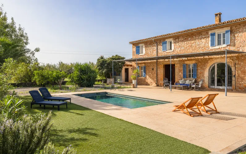 Lovely mallorquin house with pool and ETV