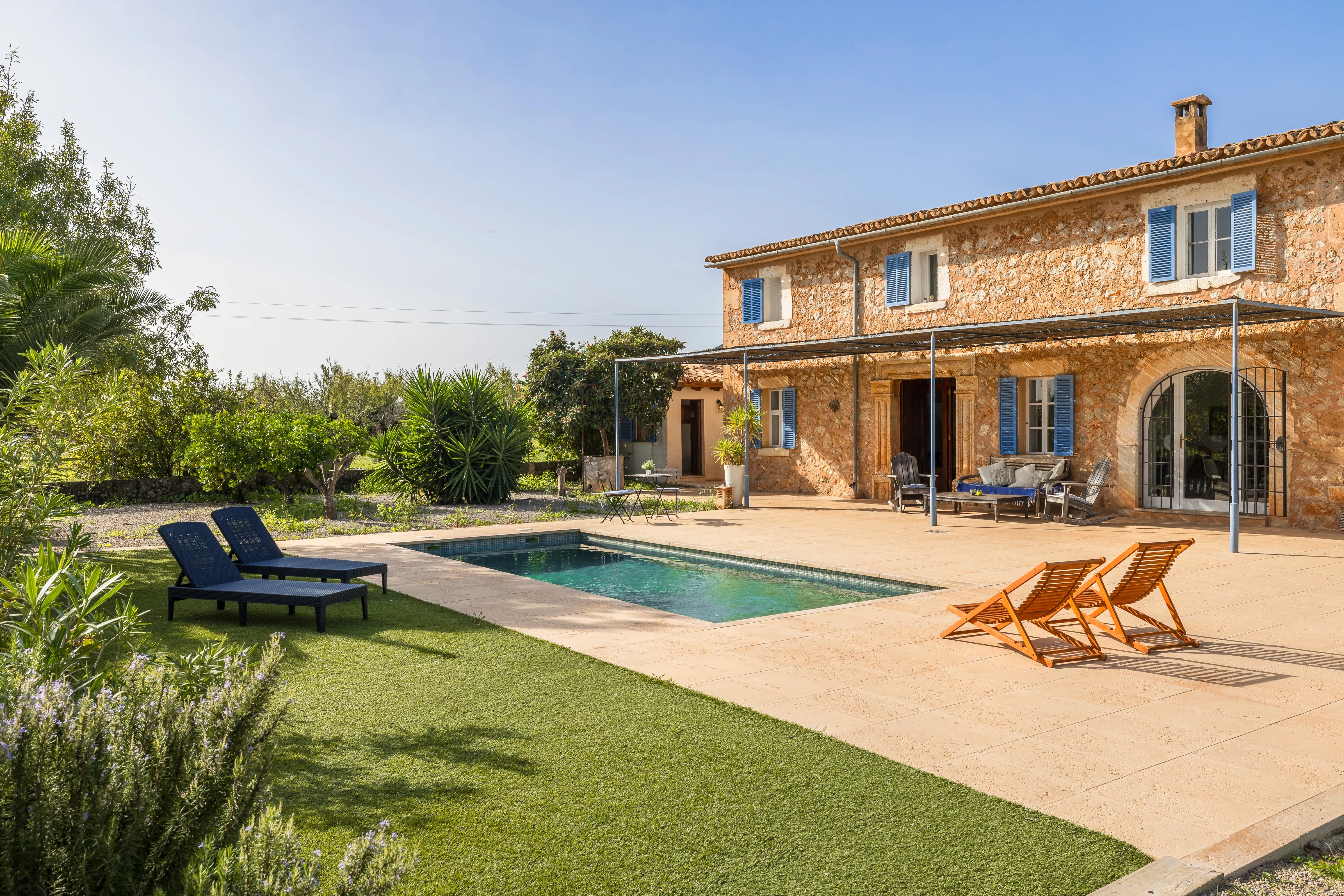 Lovely mallorquin house with pool and ETV-1