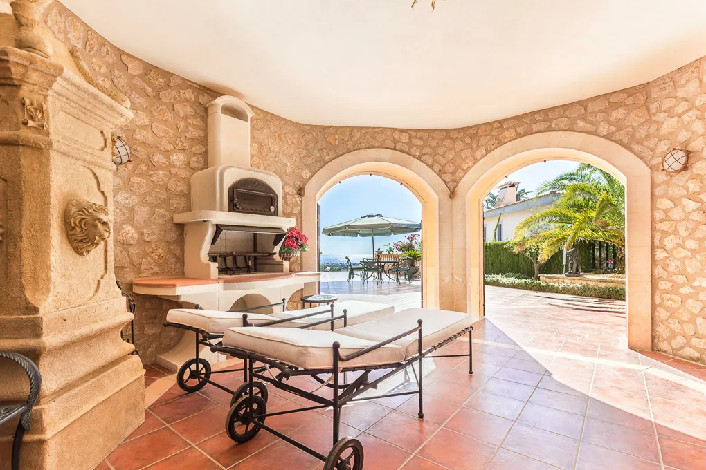 Villa extravagante avec vue magnifique sur la mer près de Son Servera-5