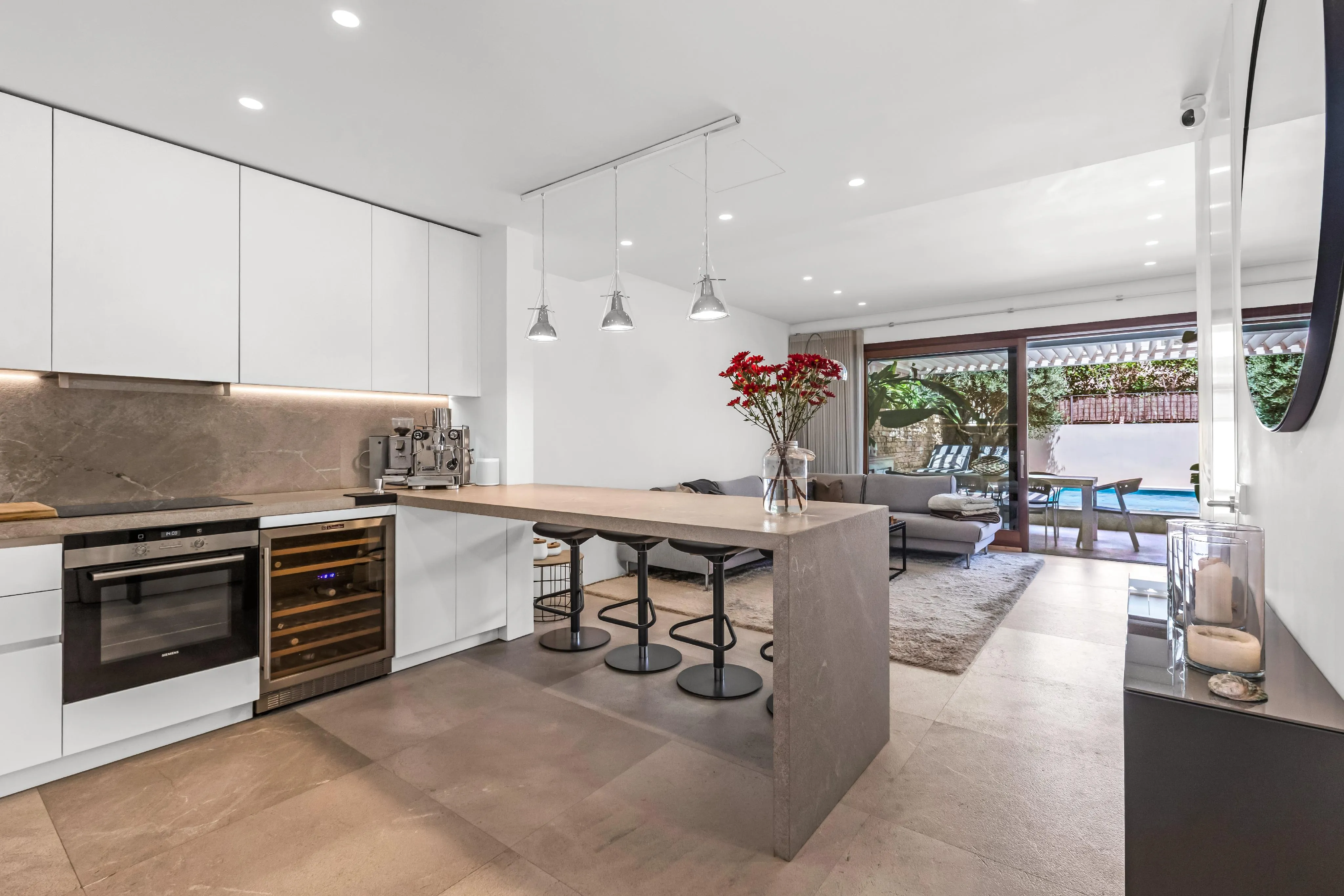 Elegant hus med privat have og pool i Santa Catalina-4