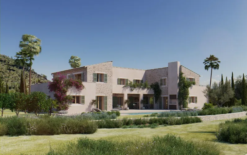 Exclusiva finca de nueva construcción cerca de Pula Golf en Son Servera